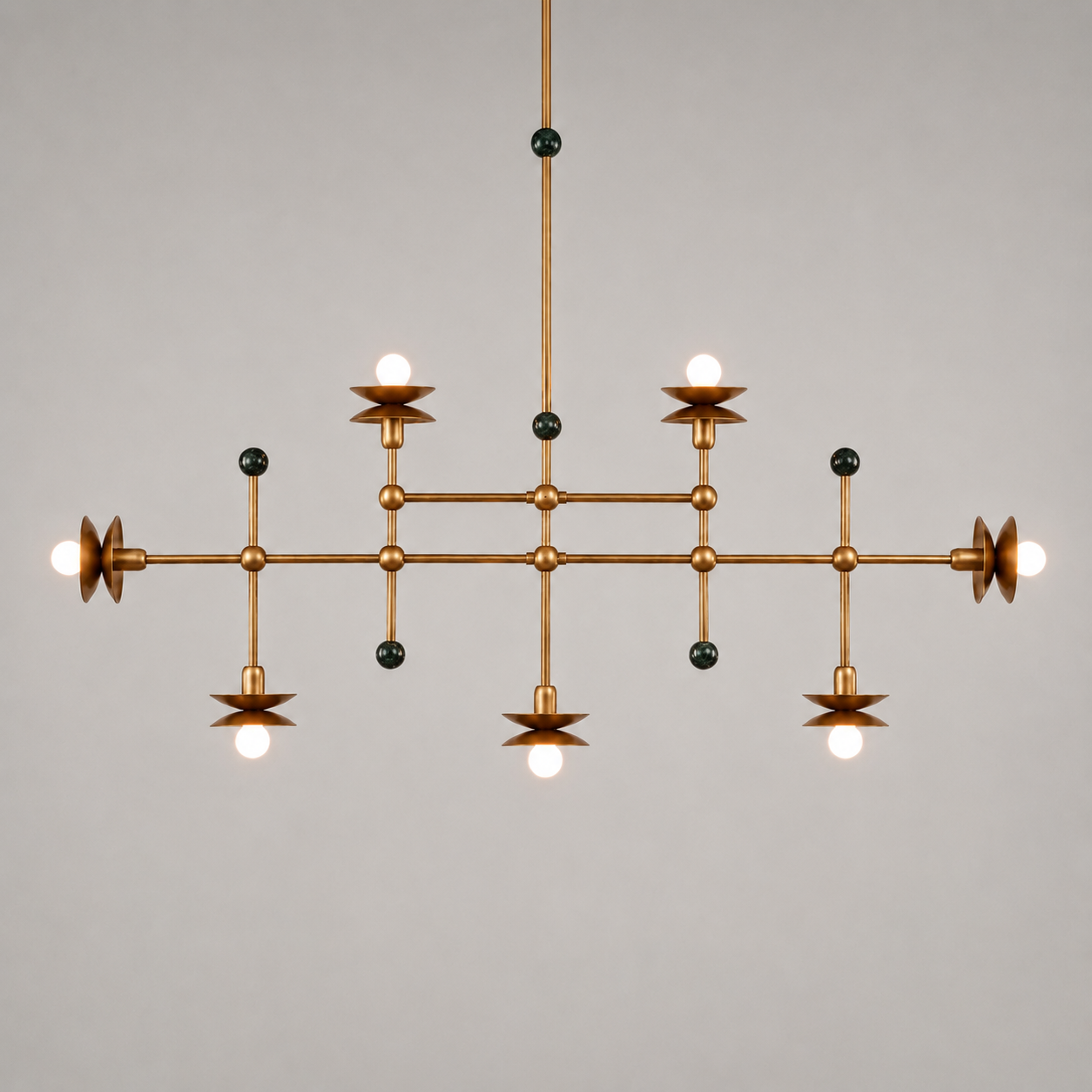 Schwung Babylon Linear 7 Light Chandelier