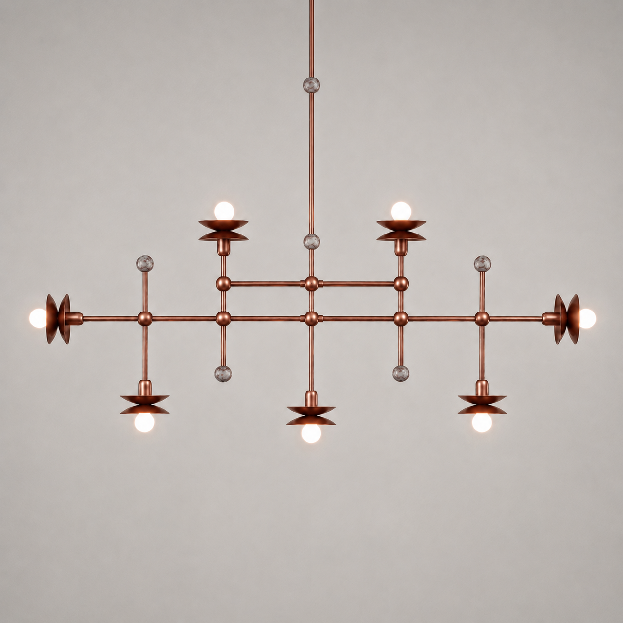 Schwung Babylon Linear 7 Light Chandelier