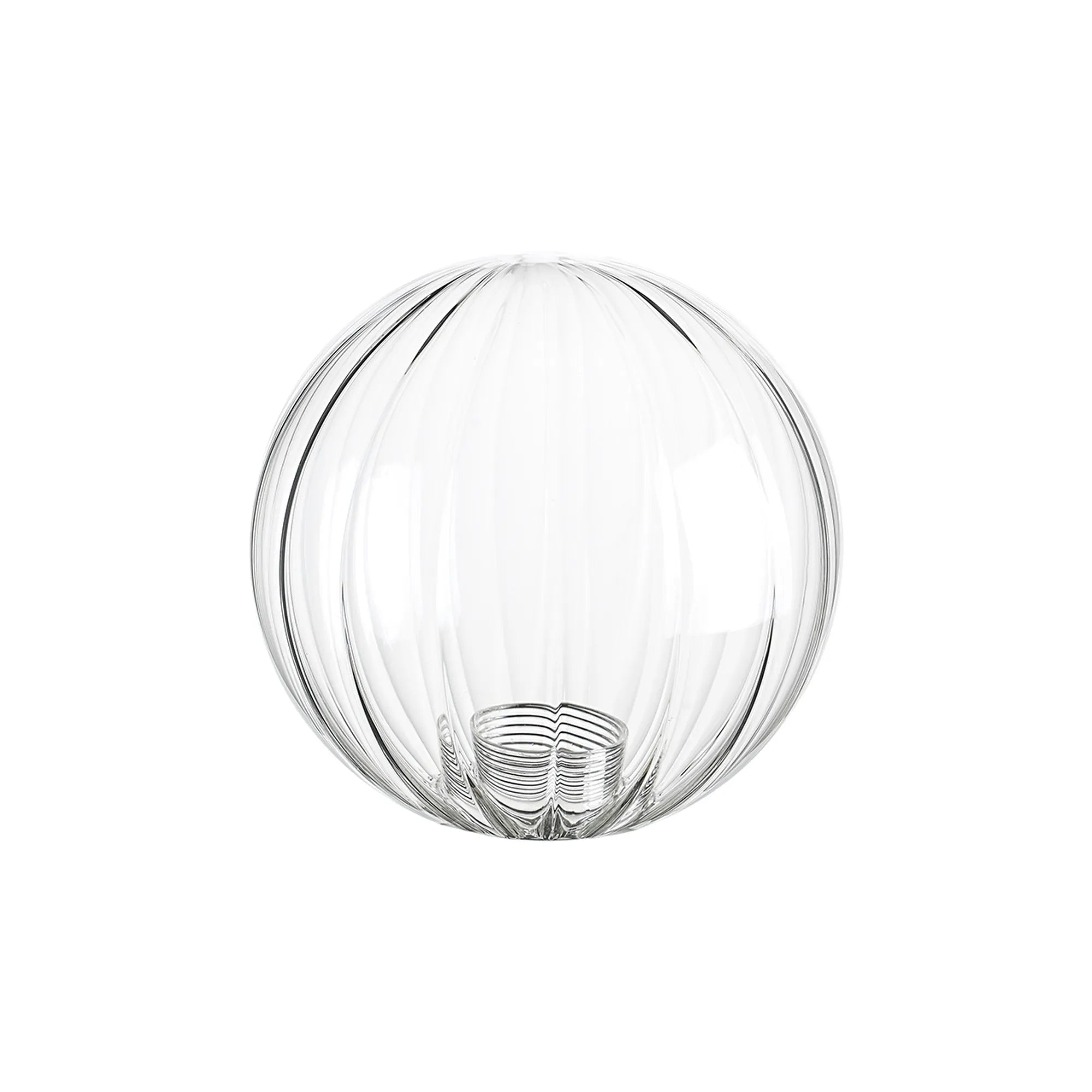 Sycamore 15cm Round Segment Glass Shade - Clear