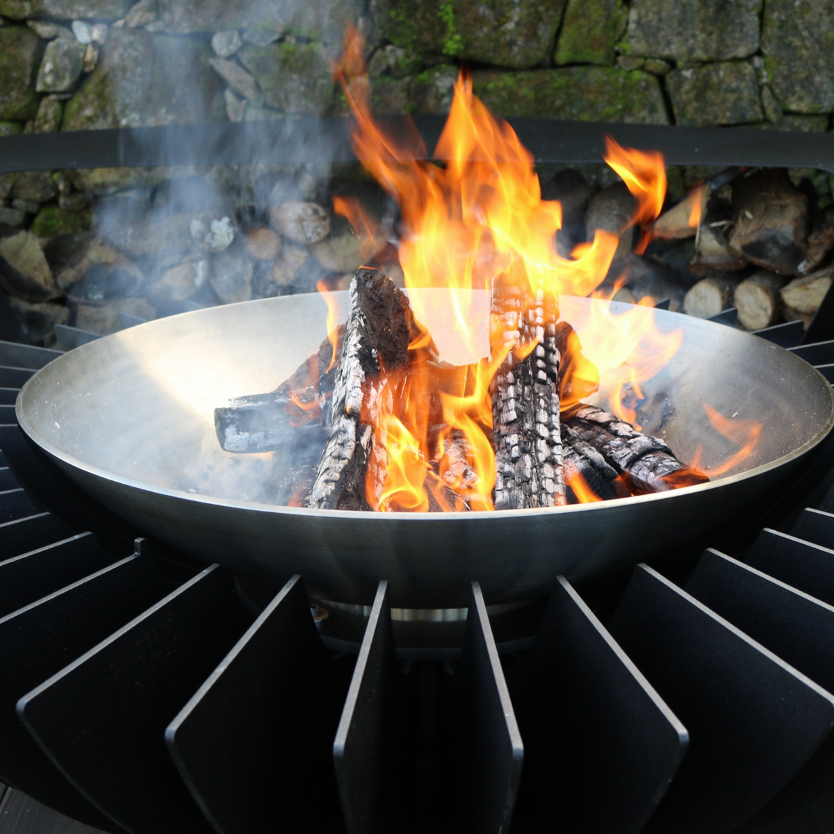 Glammfire Cosmo 13 Wood Burning Outdoor Fire Pit