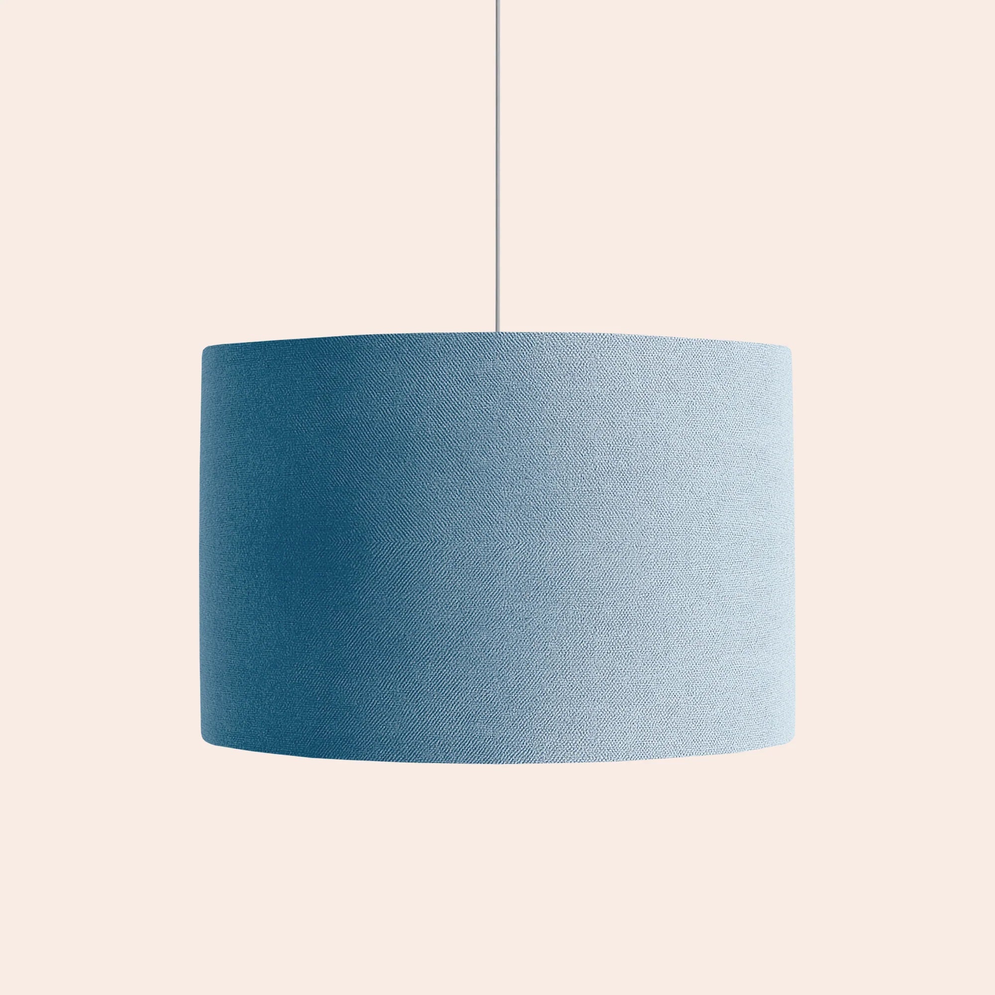 houseof. Checkered Drum Shade  - Damson