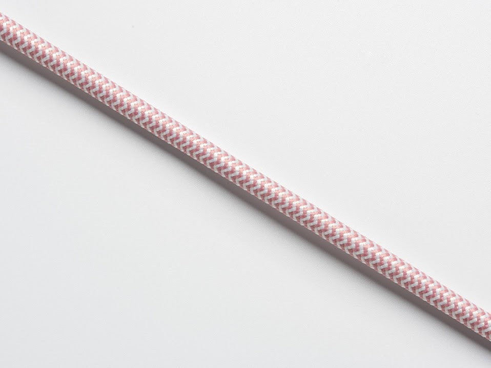 houseof. Extension Lead - Blossom Pink Fabric Cable