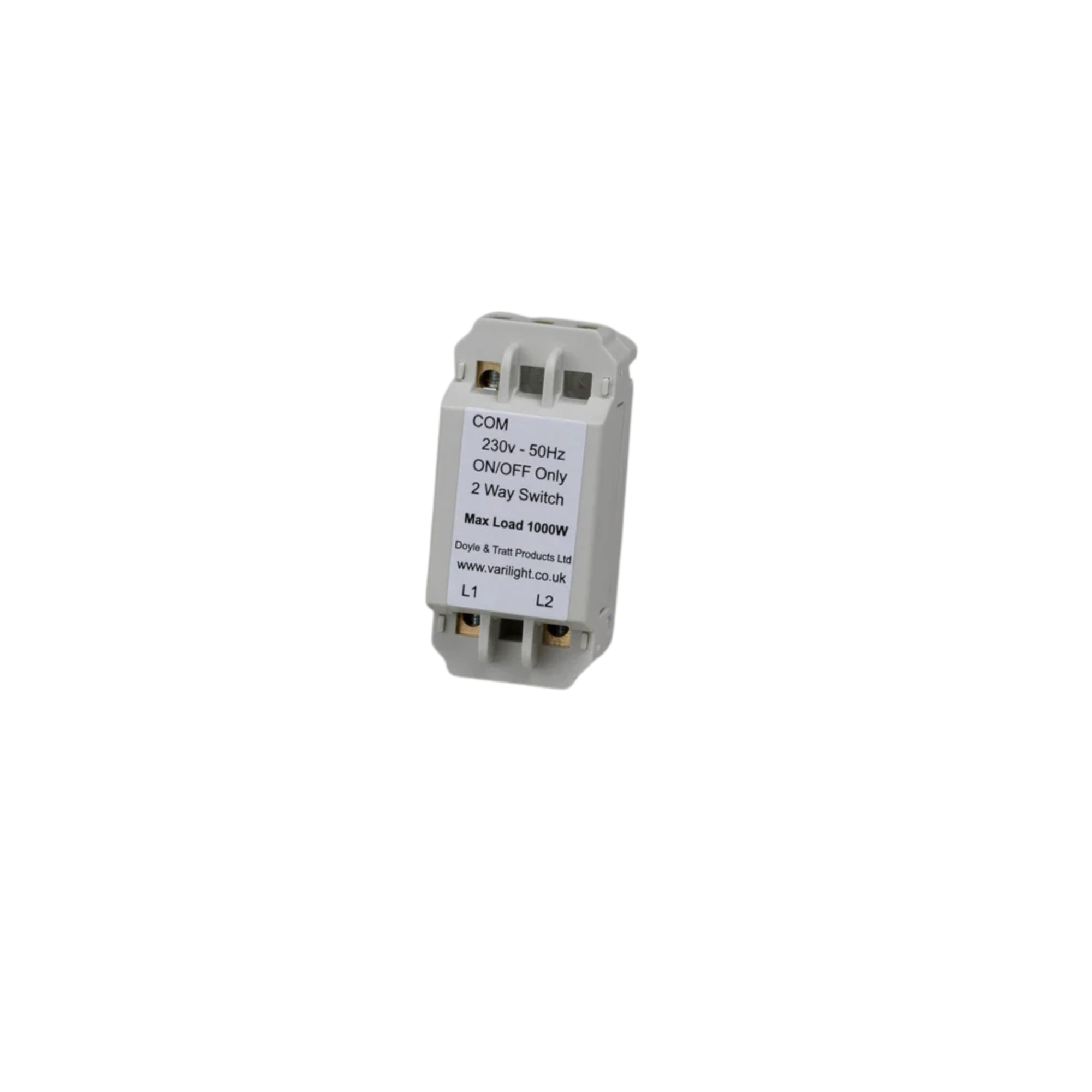 Buster + Punch Dummy Dimmer Module - Push On/Off Switch - 2 Way
