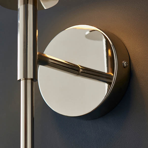 Utopia The Classic Wall Light - Bright Nickel