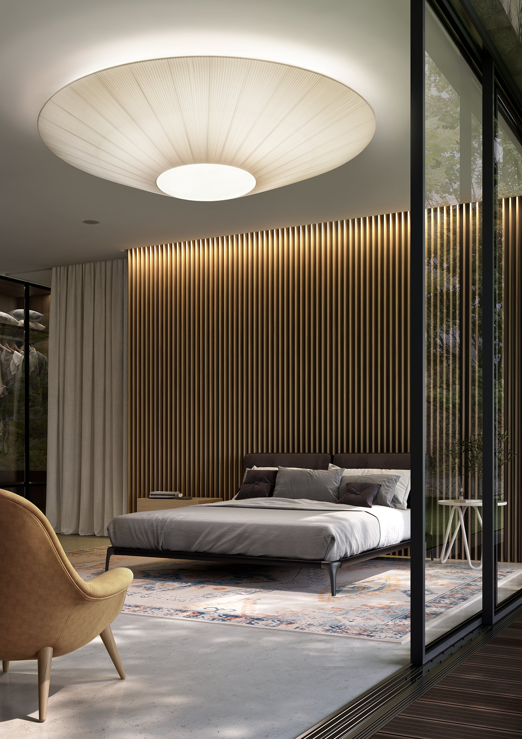 Bover Siam 200 XL Ceiling Light
