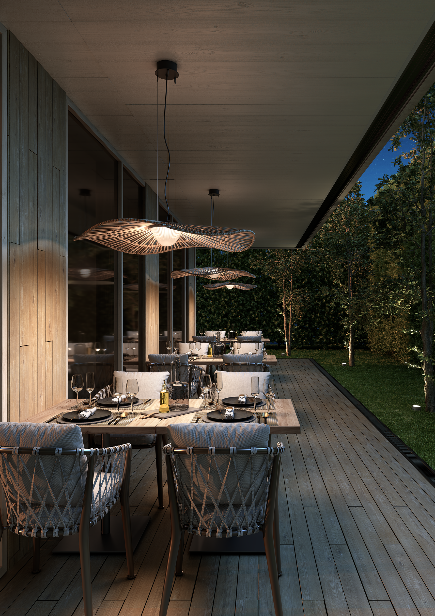 Bover Mediterránia S/105 Outdoor Pendant