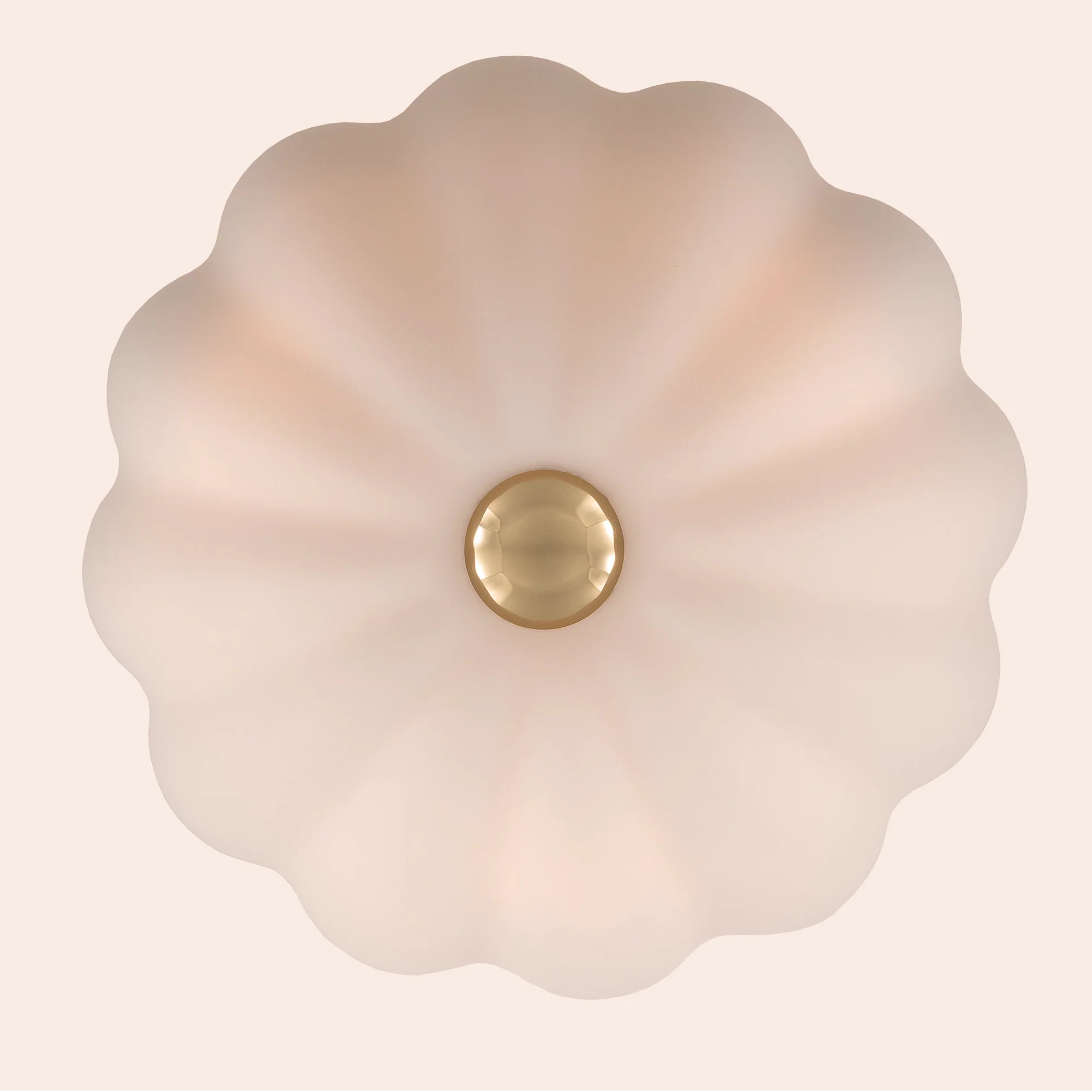 houseof. Flower Flush Ceiling Light - White