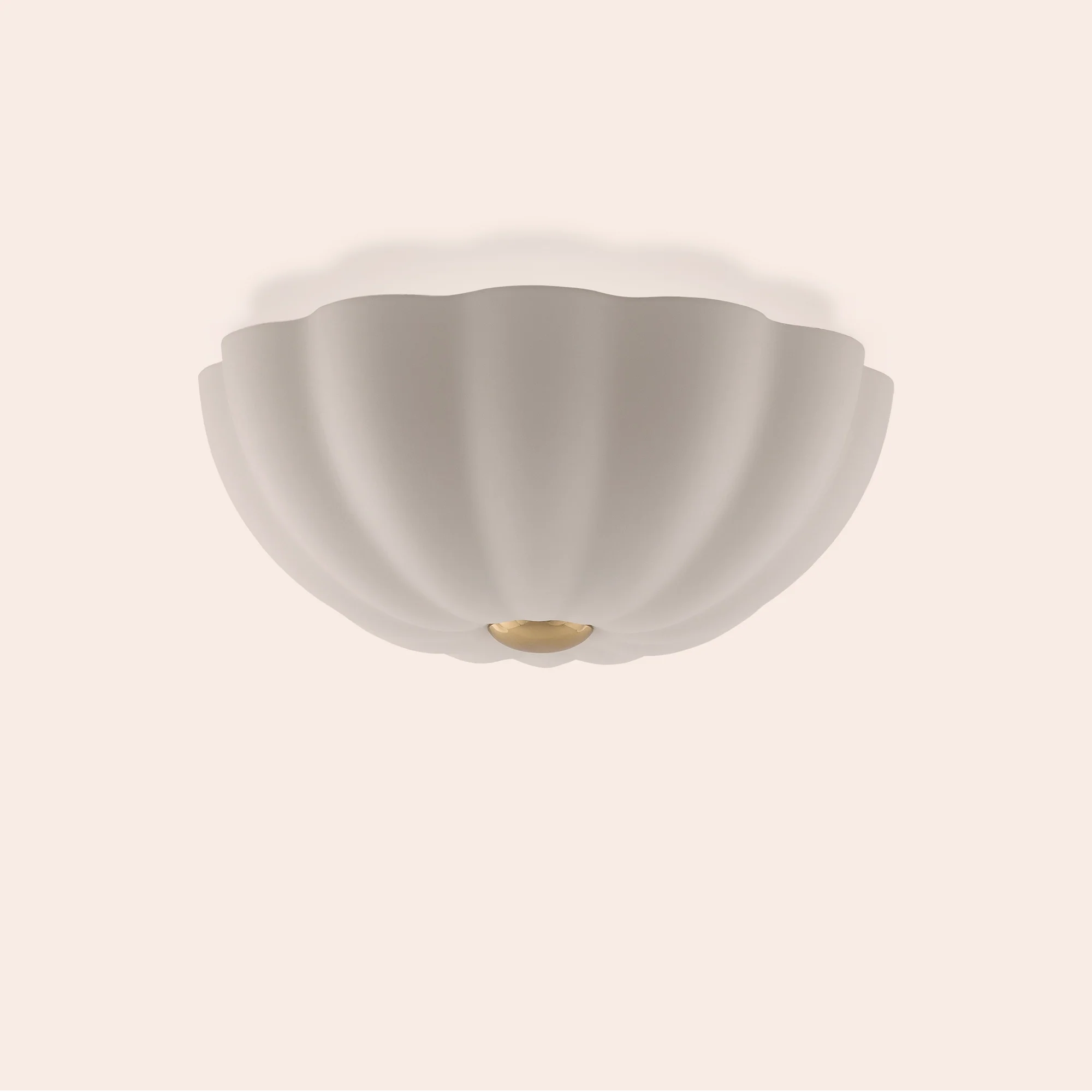 houseof. Flower Flush Ceiling Light - White