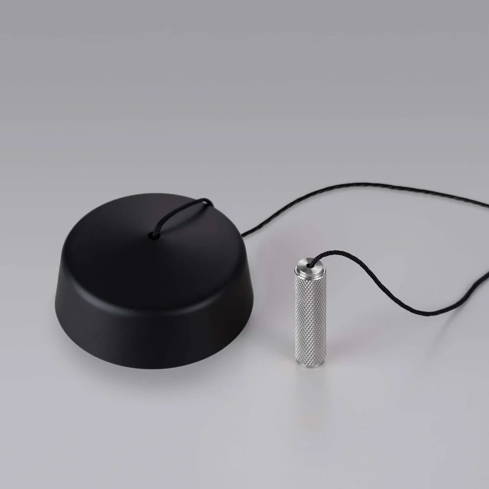 Buster +Punch Bathroom Pull Switch - Cross Knurl