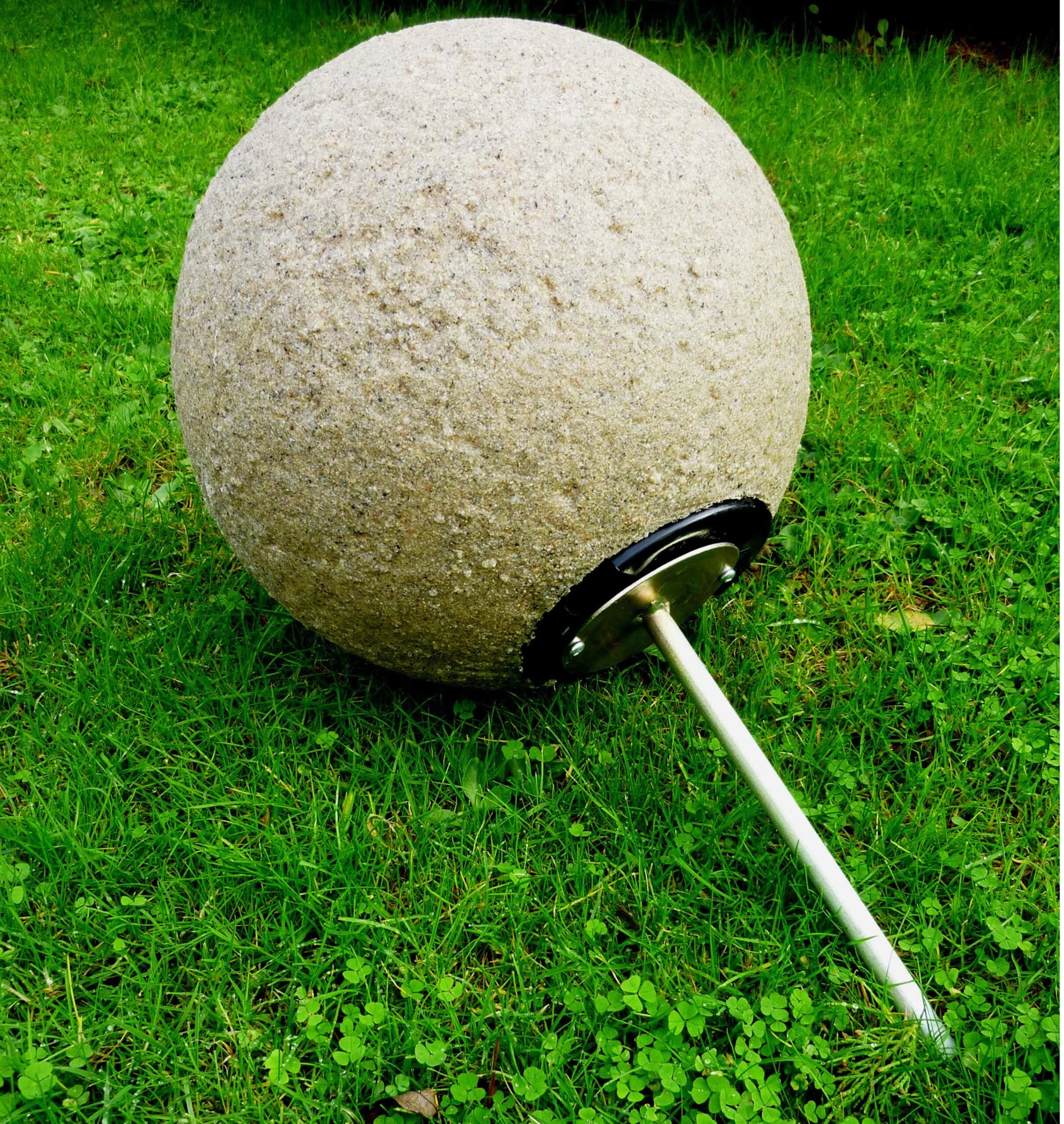 Ground Spike for Stone Globes