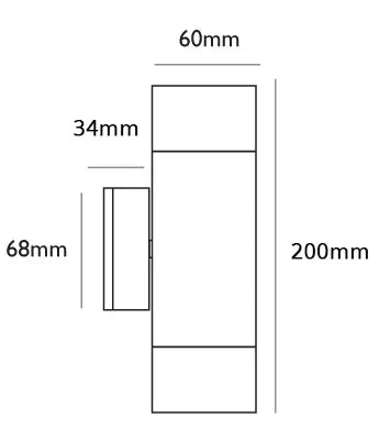 Lumena Hilospot  12v MR16 Outdoor Twin Up & Down Spotlight - Marine Grade Stainless Steel - Low-Voltage