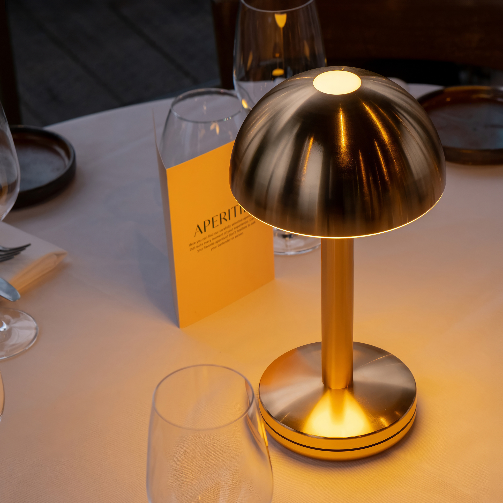 Humble Bug Table Light - Gold
