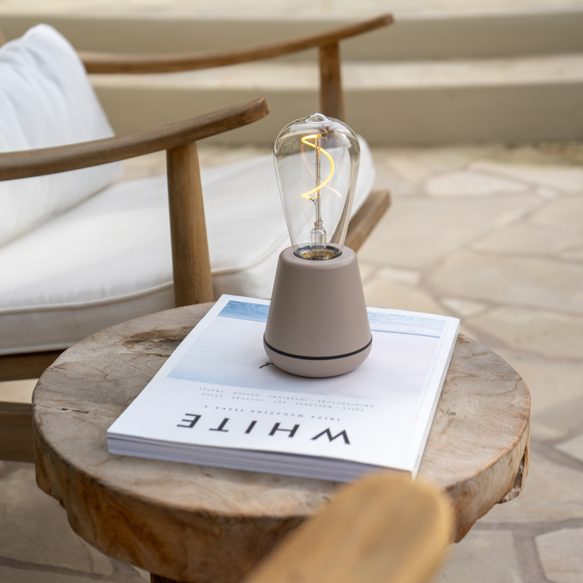 Humble One IP65 Table Light - Linen