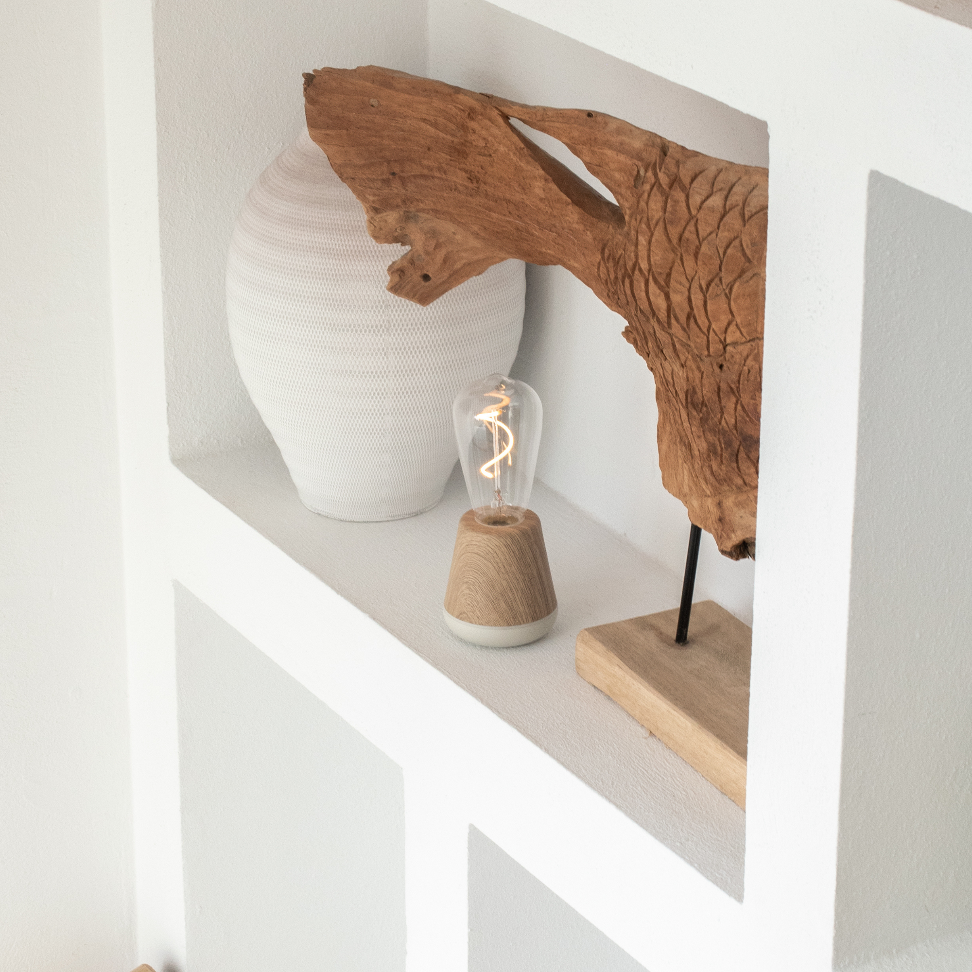 Humble One IP65 Table Light - Oak