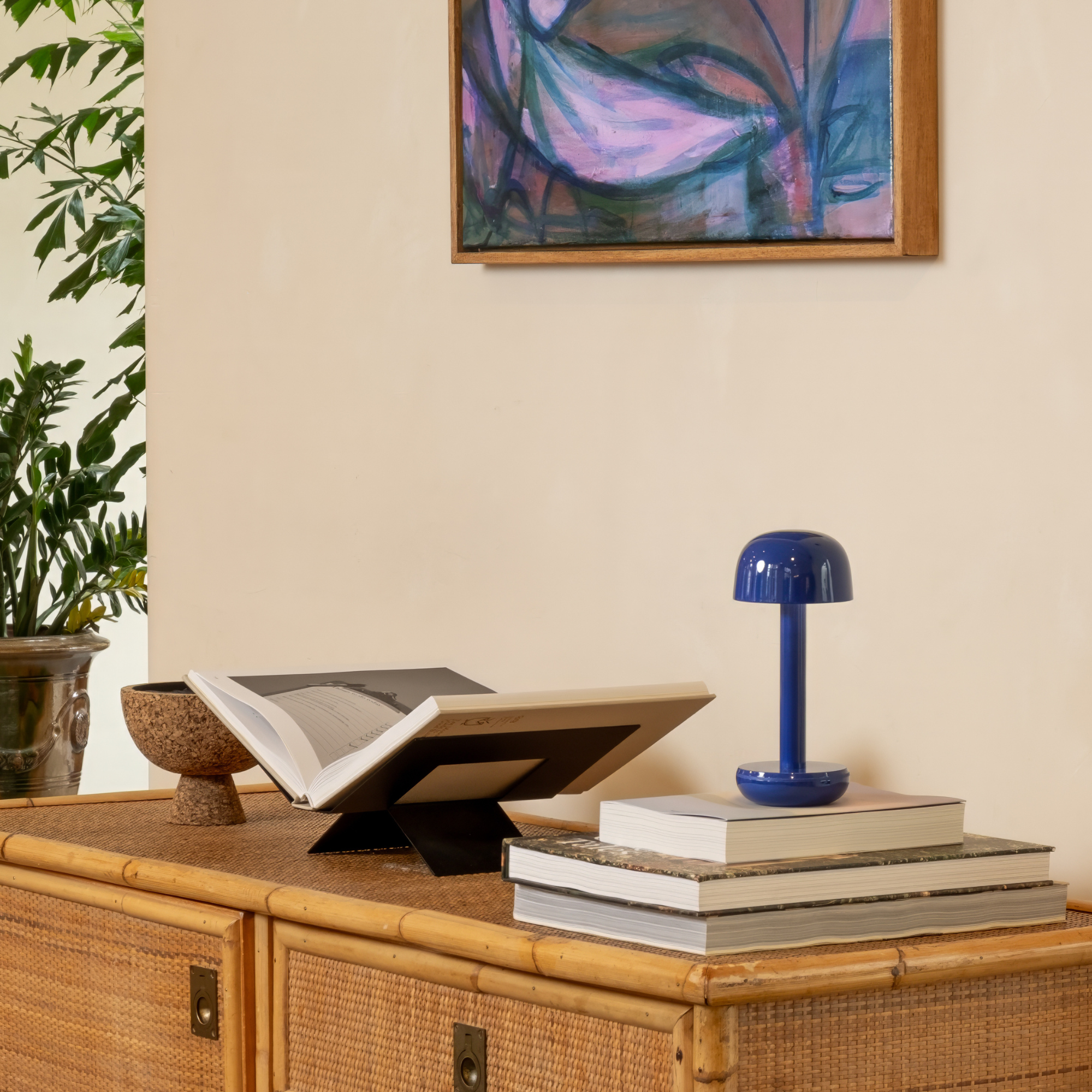 Humble Two Table Light - Cobalt Blue