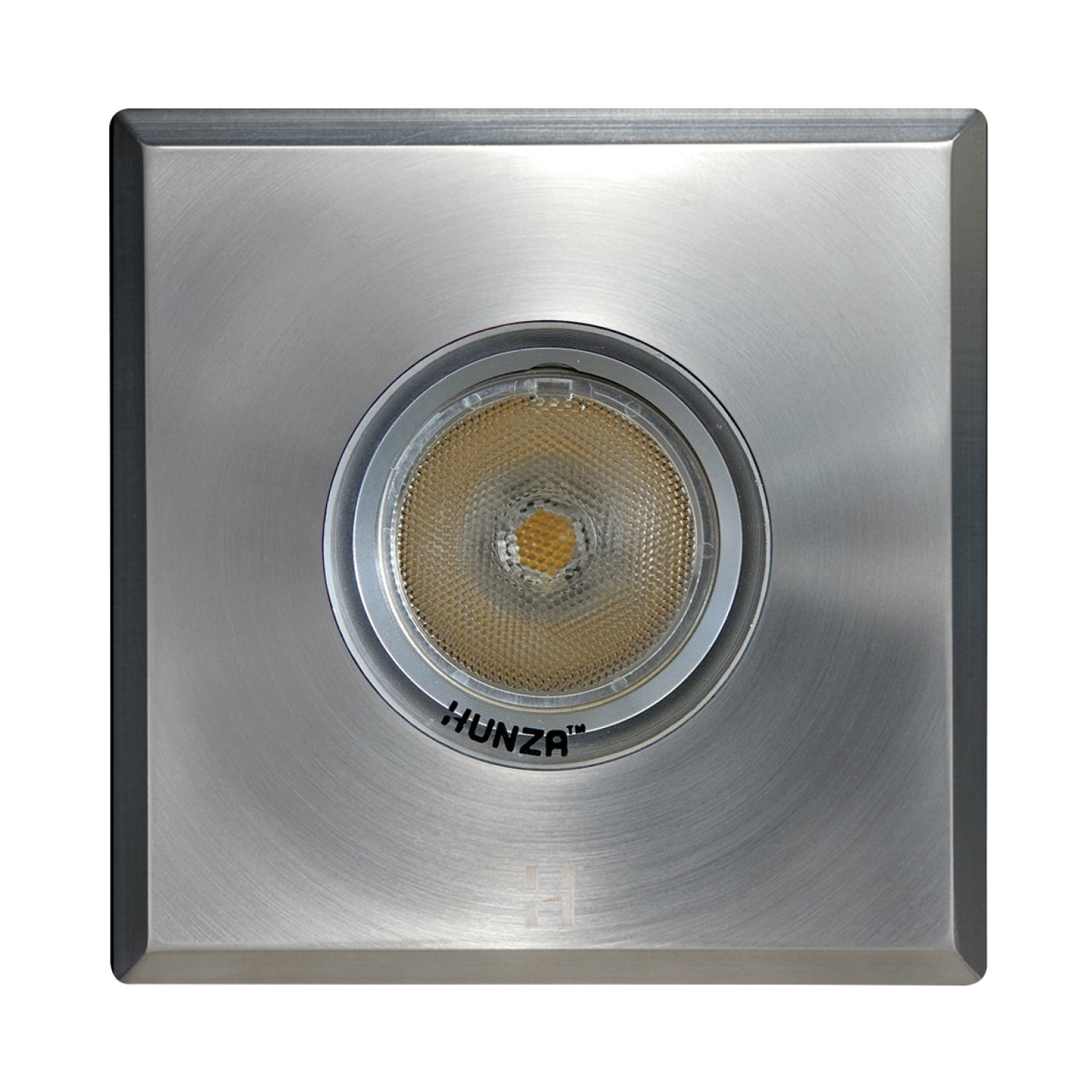 Hunza Pure LED Eave Light Square - Stainless Steel - Low Voltage