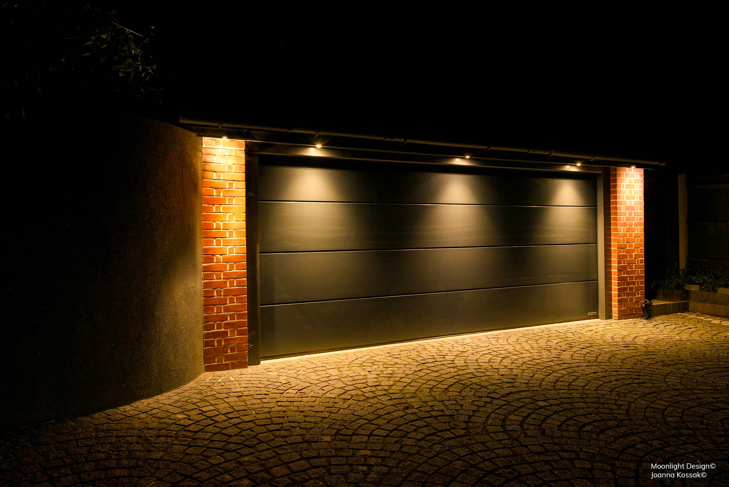Hunza Pure LED Tilting Eave Light 3W - Copper - Low Voltage