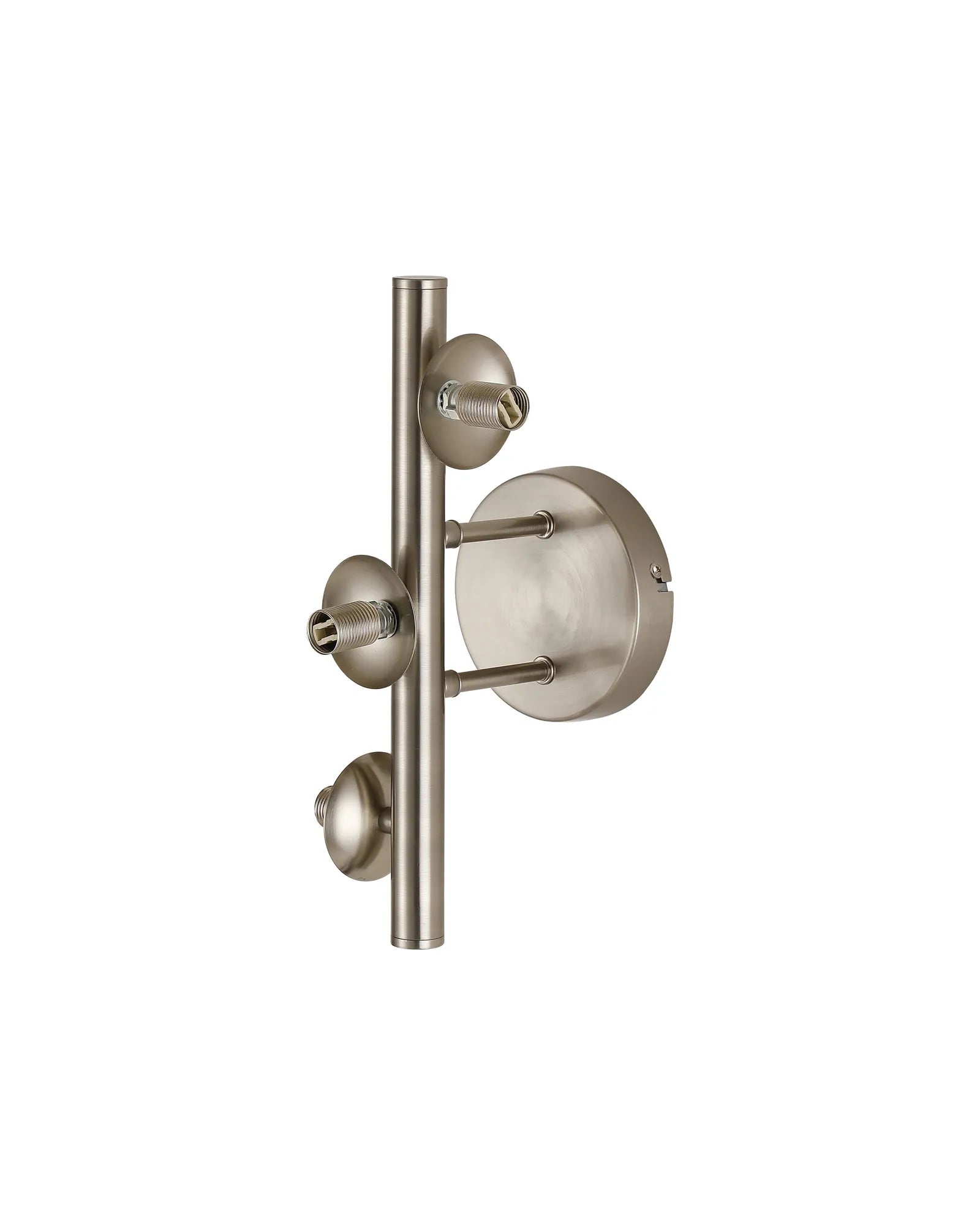 Deacon Wall Lamp (Frame Only) 3 Light - Satin Nickel
