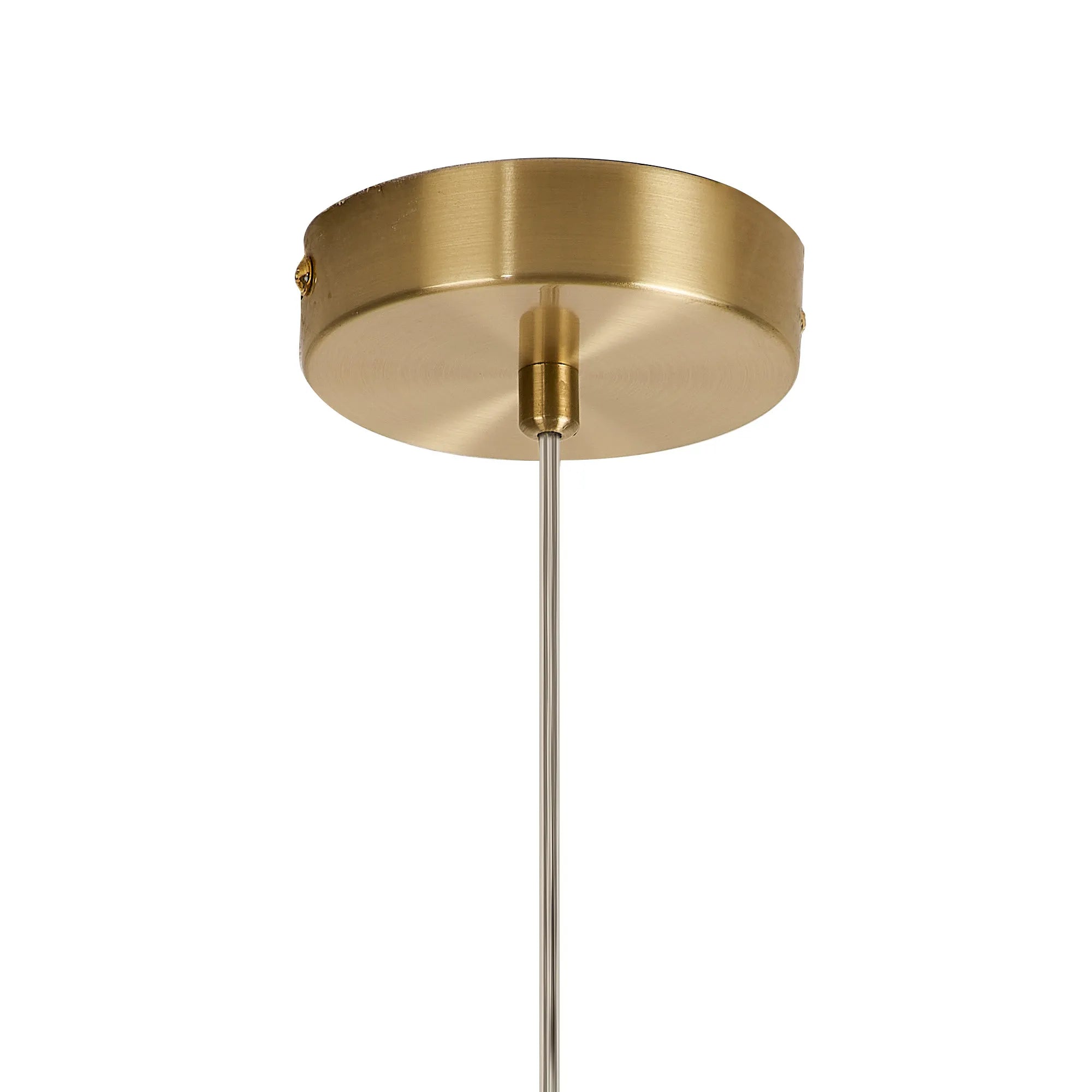 Deacon Single Pendant Single Light - Satin Gold & Opal
