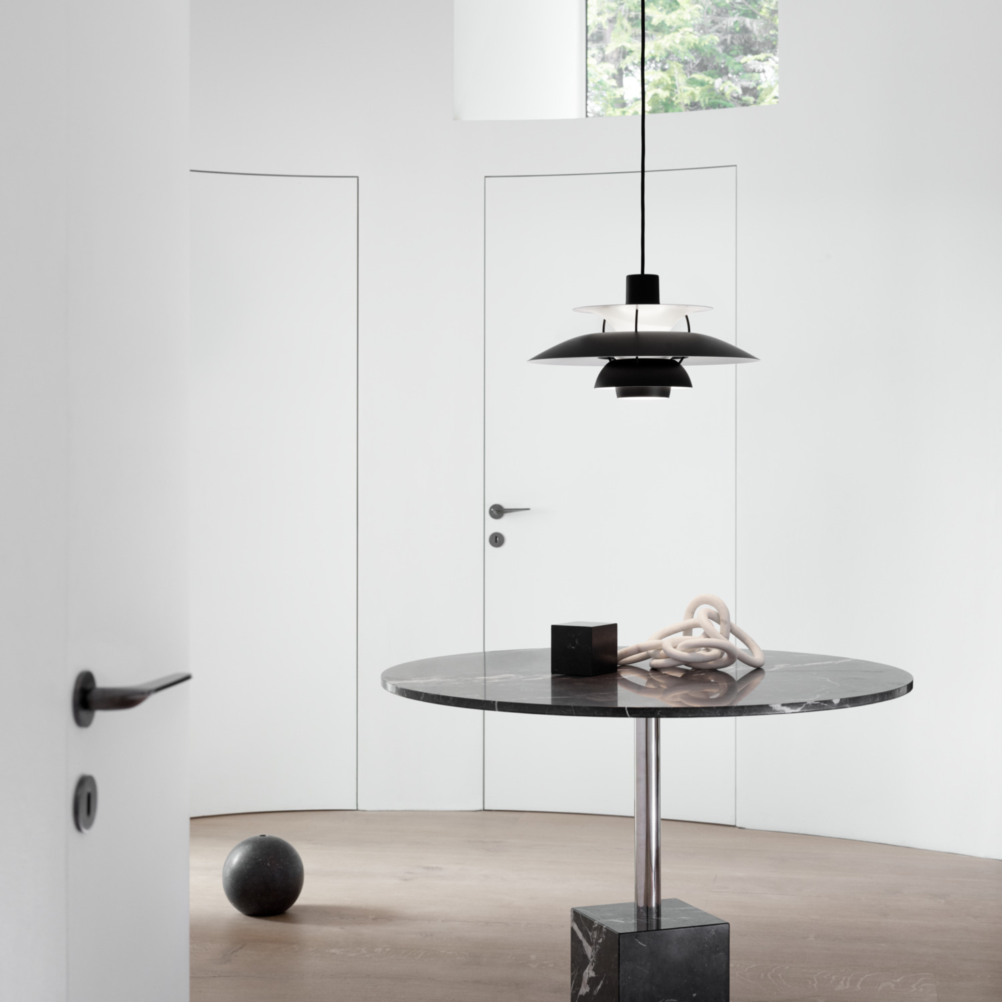 Louis Poulsen PH 5 Pendant Light - Monochrome Collection