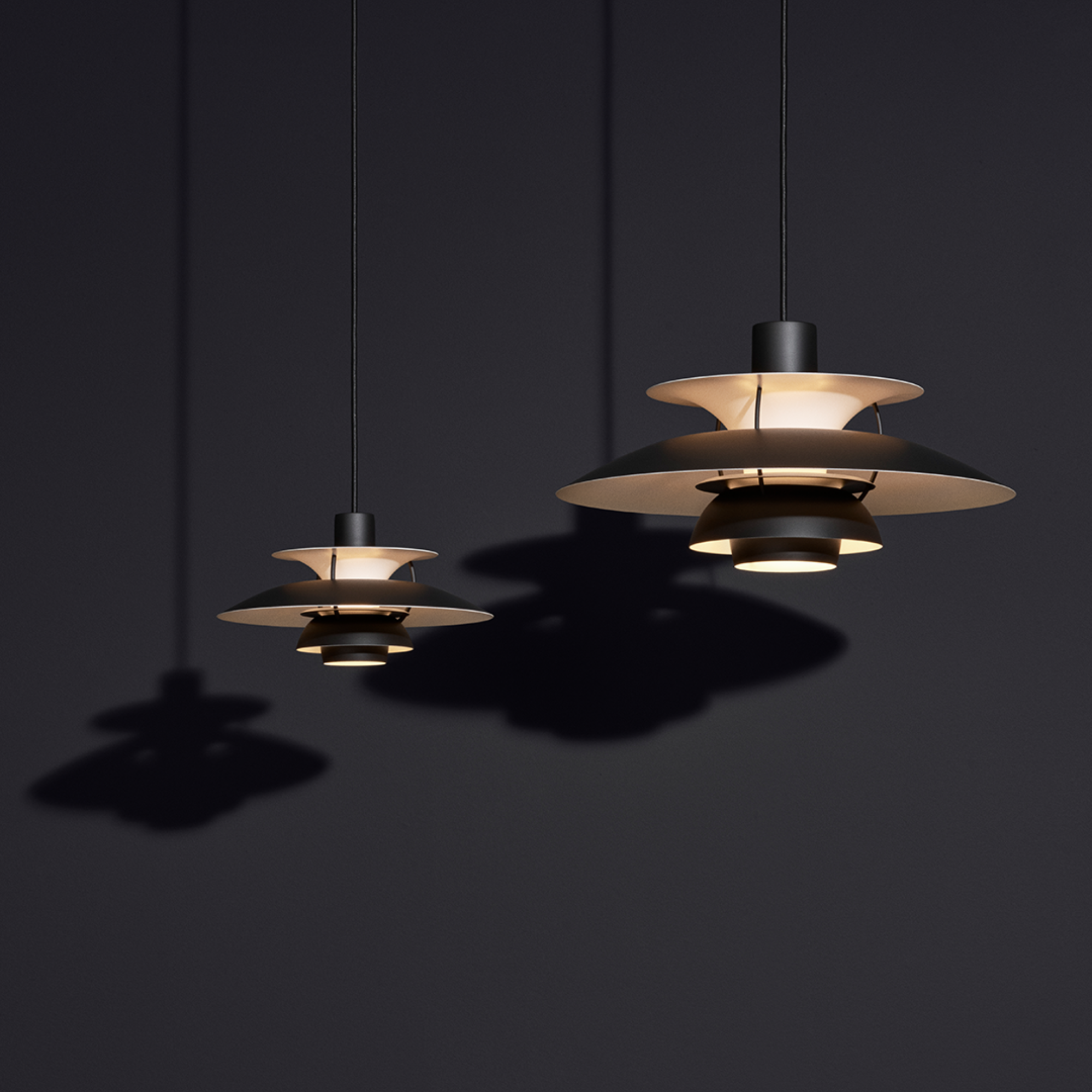 Louis Poulsen PH 5 Pendant Light - Monochrome Collection