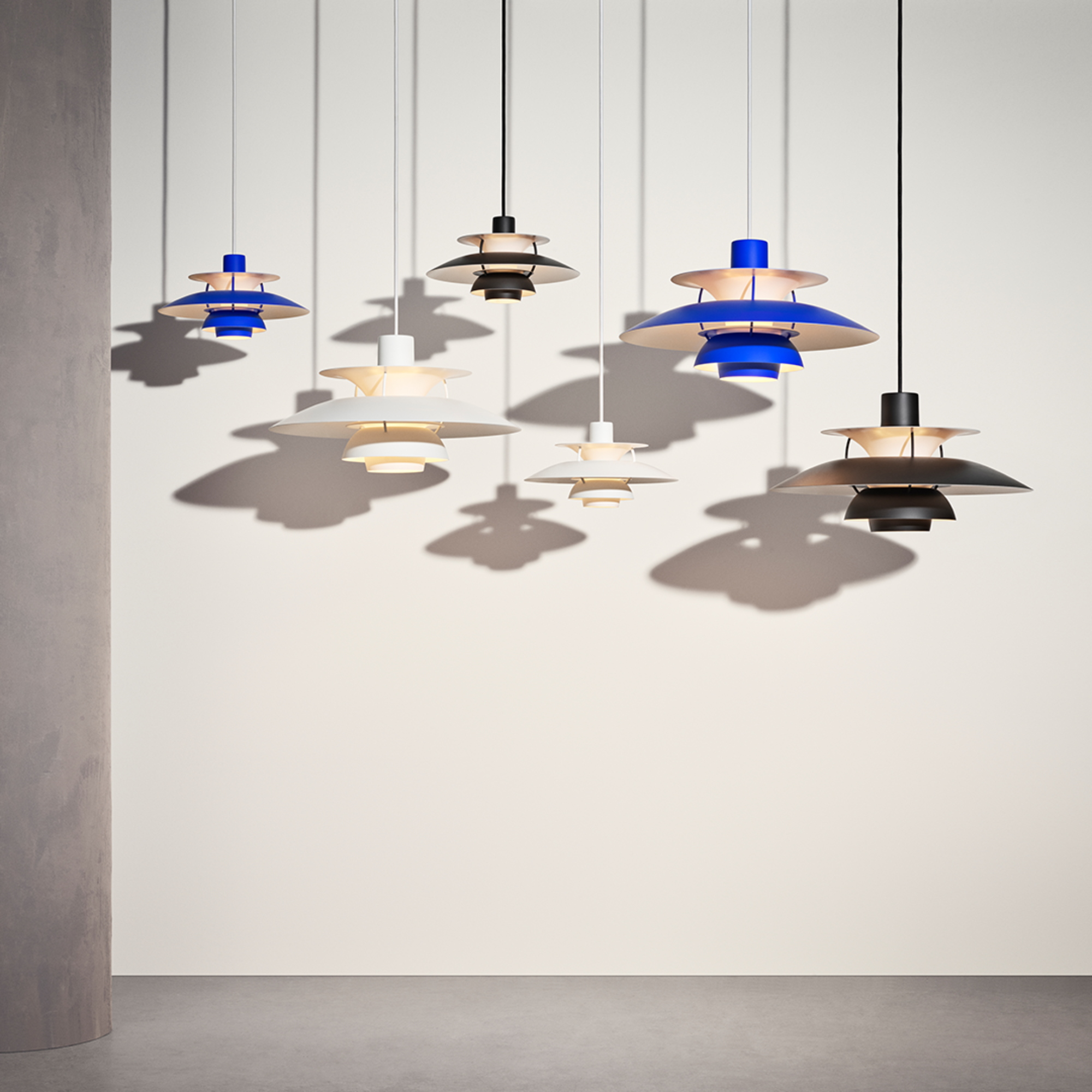 Louis Poulsen PH 5 Pendant Light - Monochrome Collection