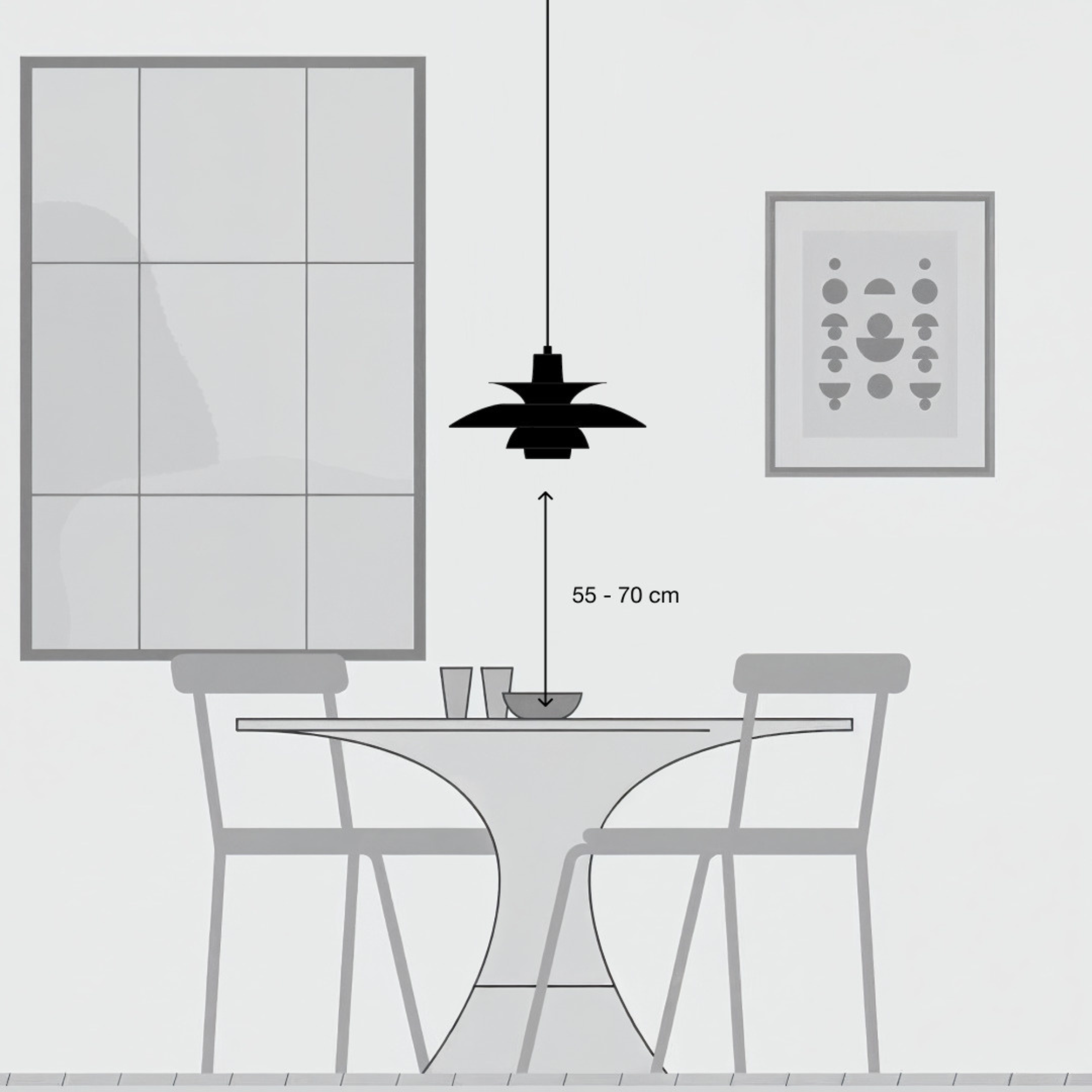 Louis Poulsen PH 5 Mini Pendant Light - Metallic Collection