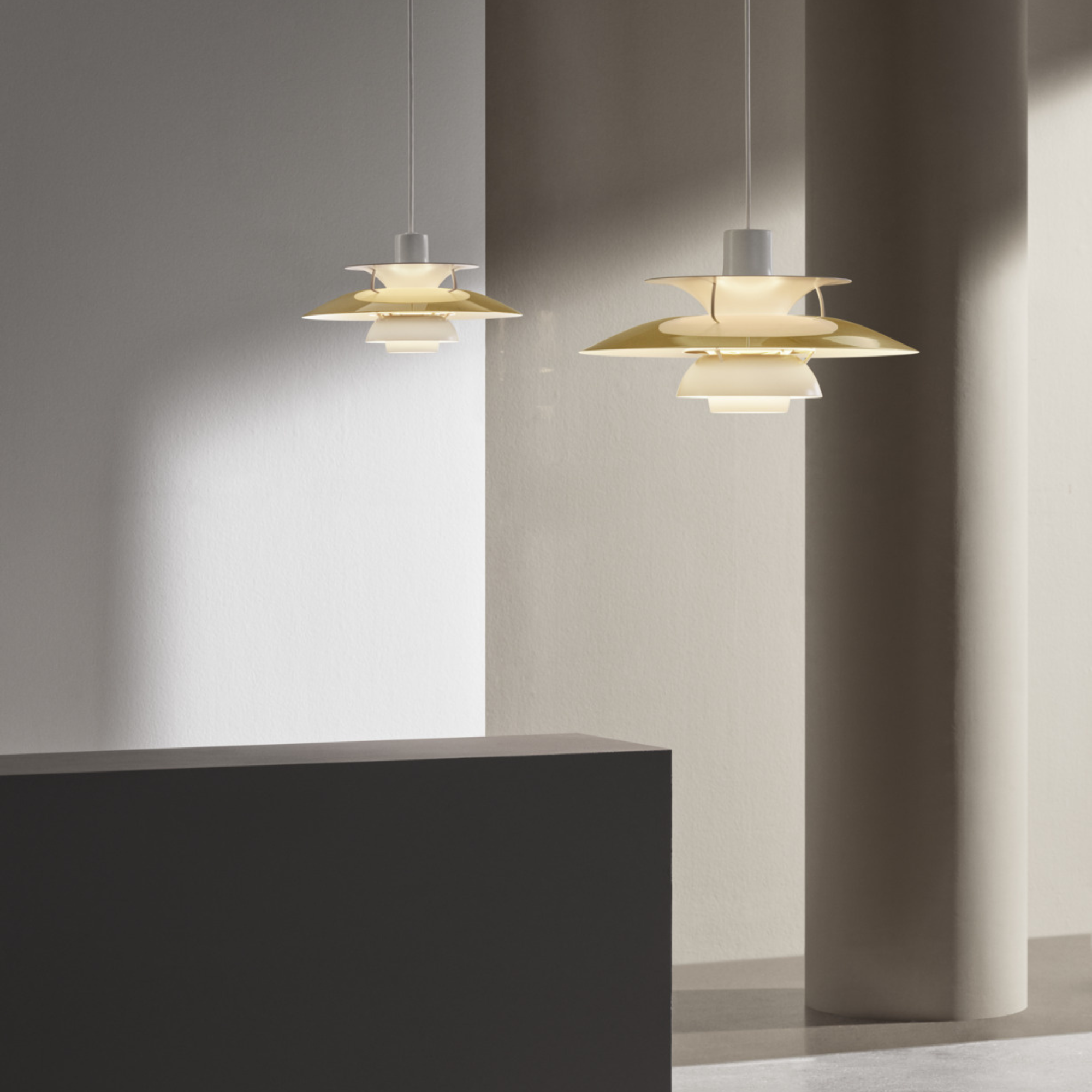 Louis Poulsen PH 5 Mini Pendant Light - Metallic Collection