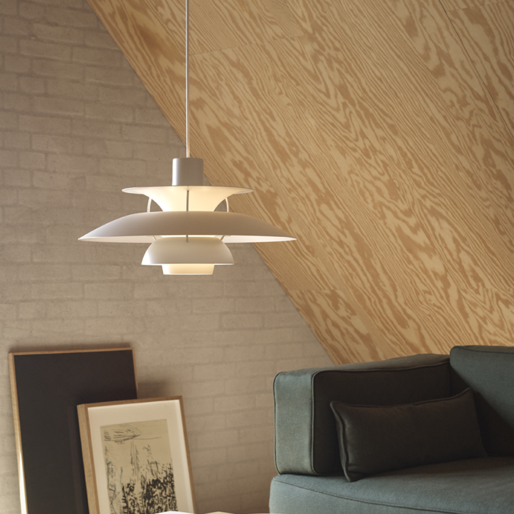 Louis Poulsen PH 5 Pendant Light - Monochrome Collection