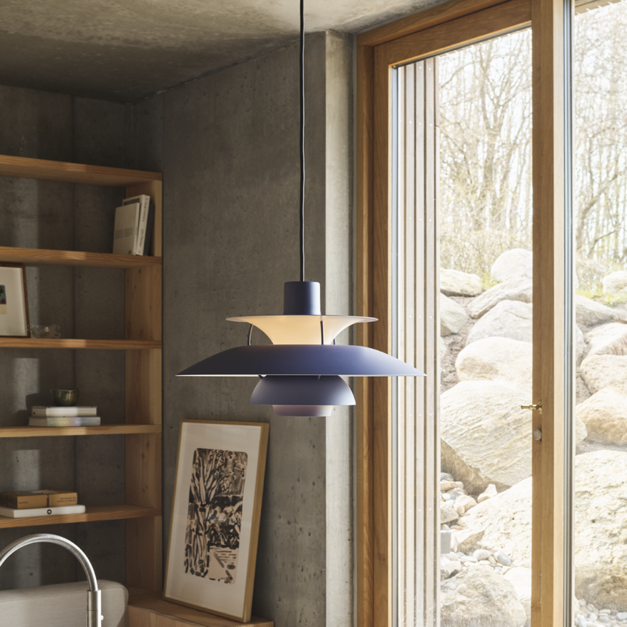 Louis Poulsen PH 5 Pendant Light - Monochrome Collection