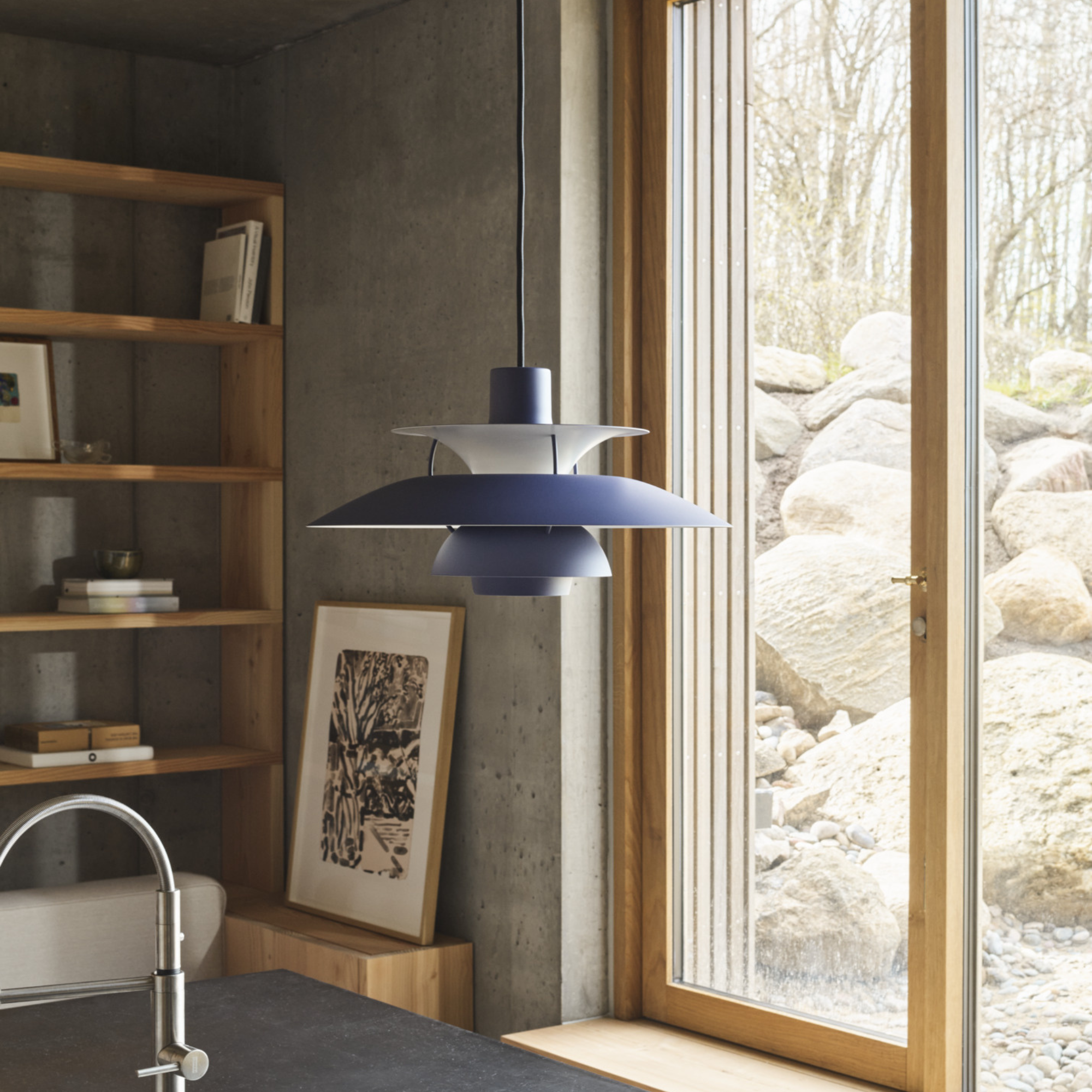 Louis Poulsen PH 5 Pendant Light - Monochrome Collection