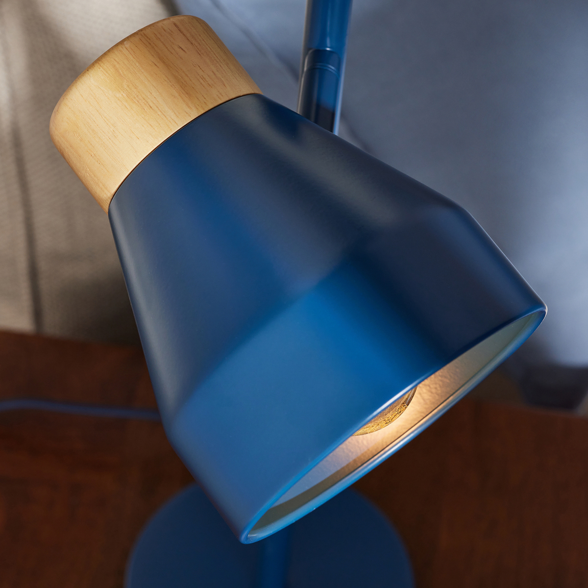 MADE.COM Albert Table Lamp - Navy