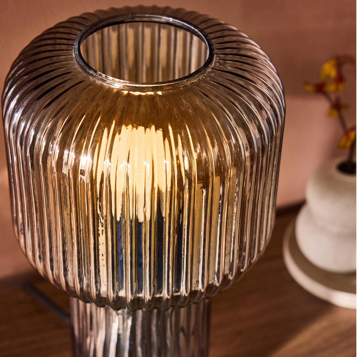MADE.COM Briz Table Lamp - Grey