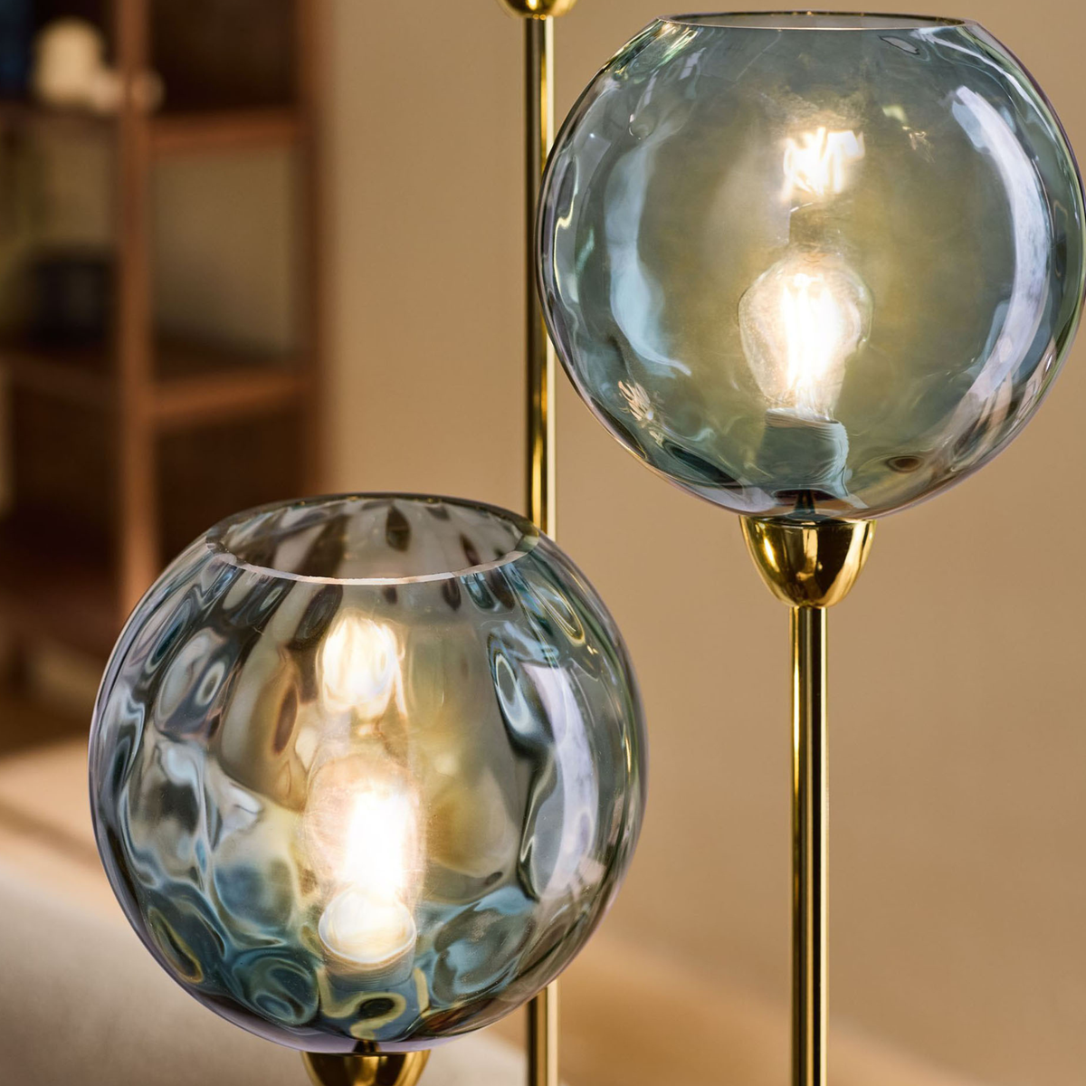 MADE.COM Ilaria Floor Lamp - Blue