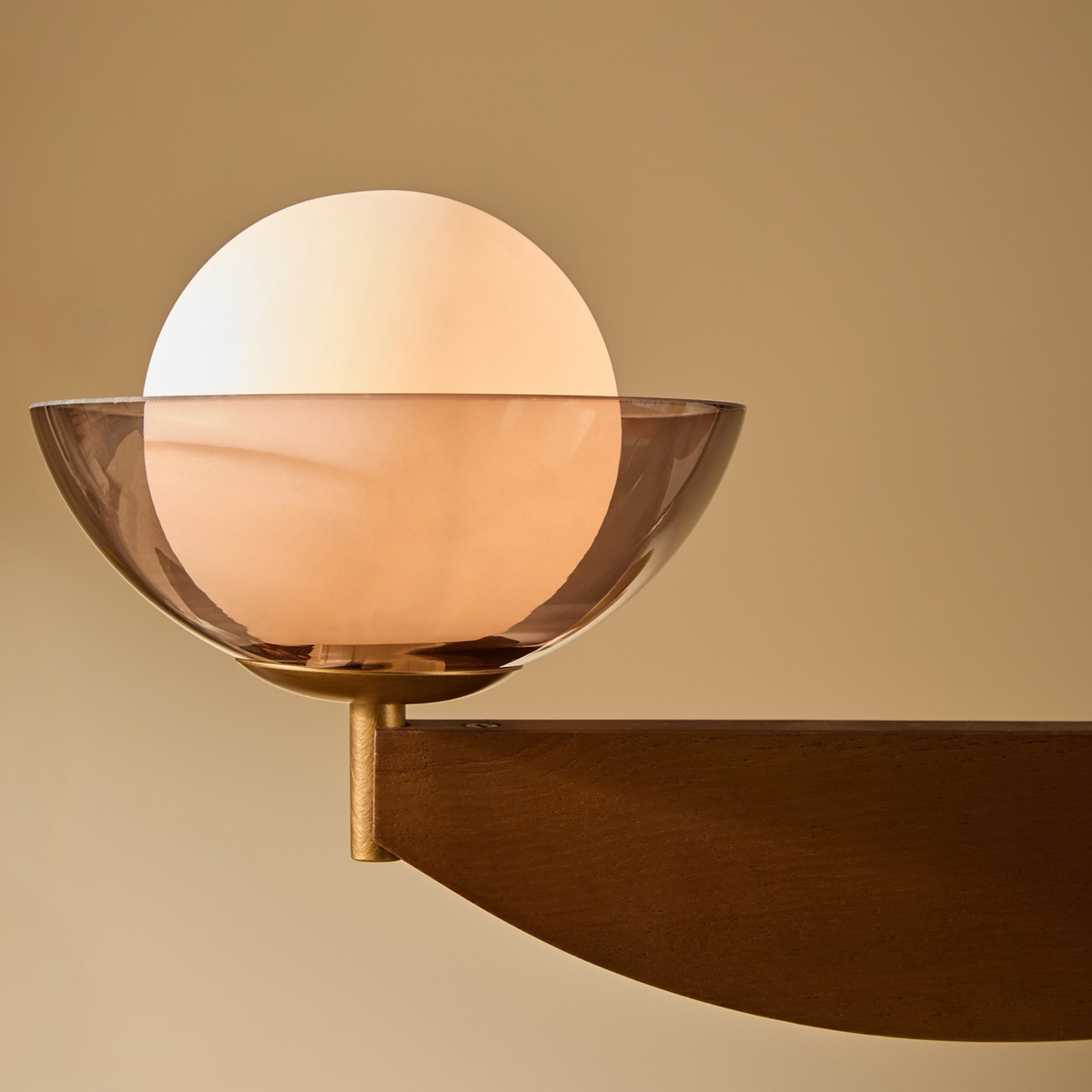 MADE.COM Layla Small Ceiling Light - Wood