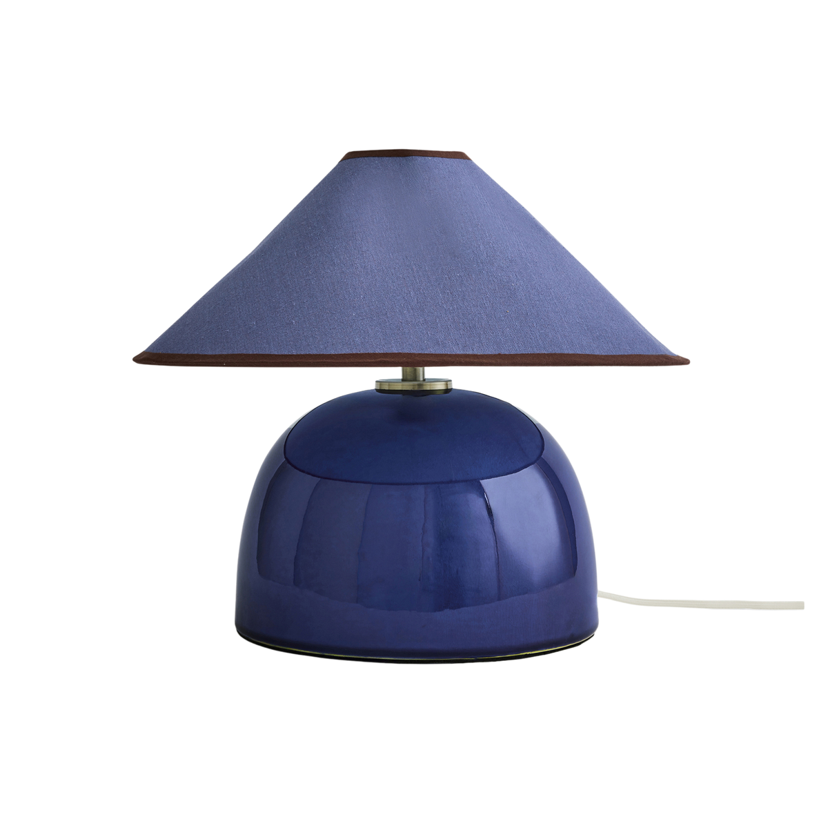 MADE.COM Nora Table Lamp - Navy Blue