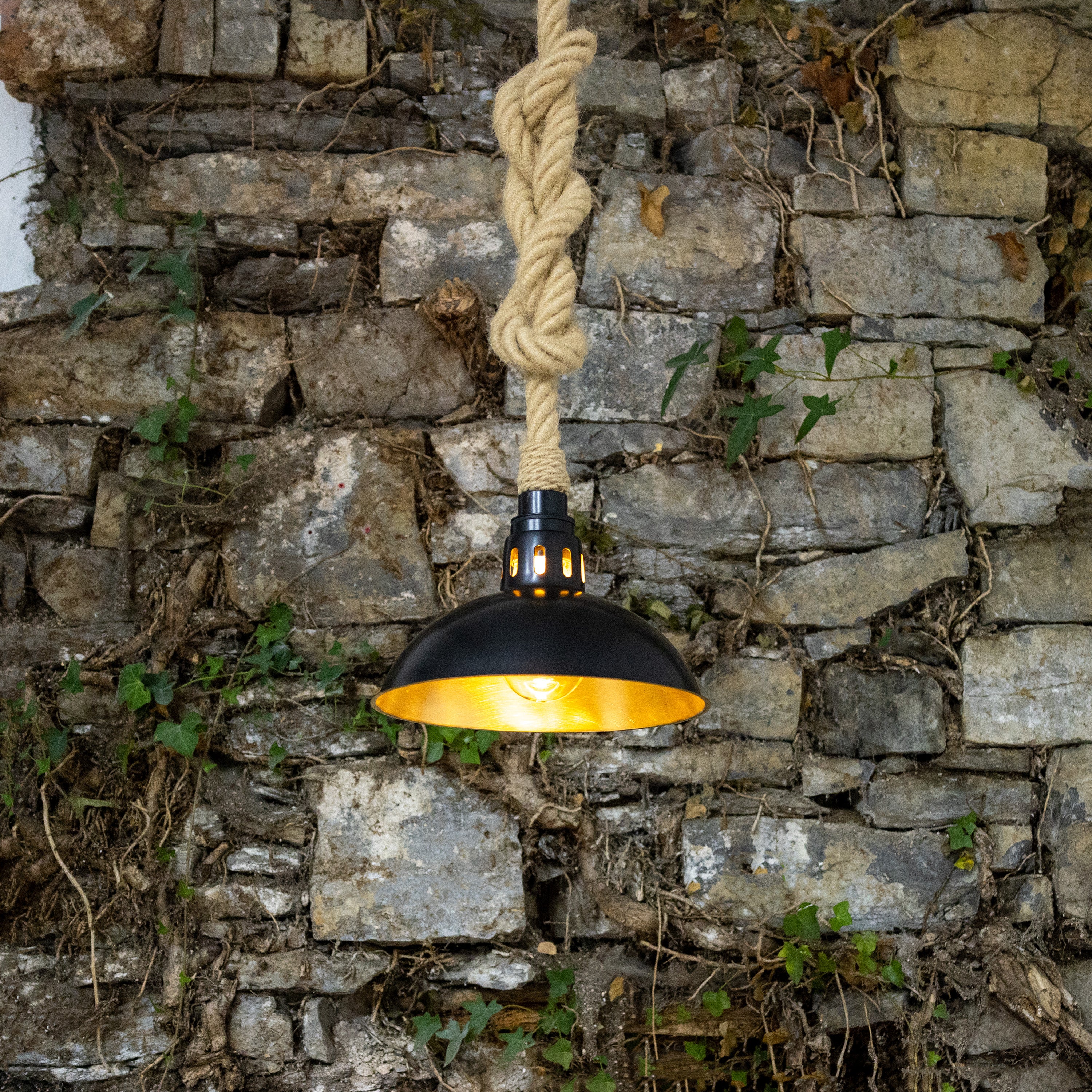 Mullan Tahiti Rope Pendant IP65 with Finish Options
