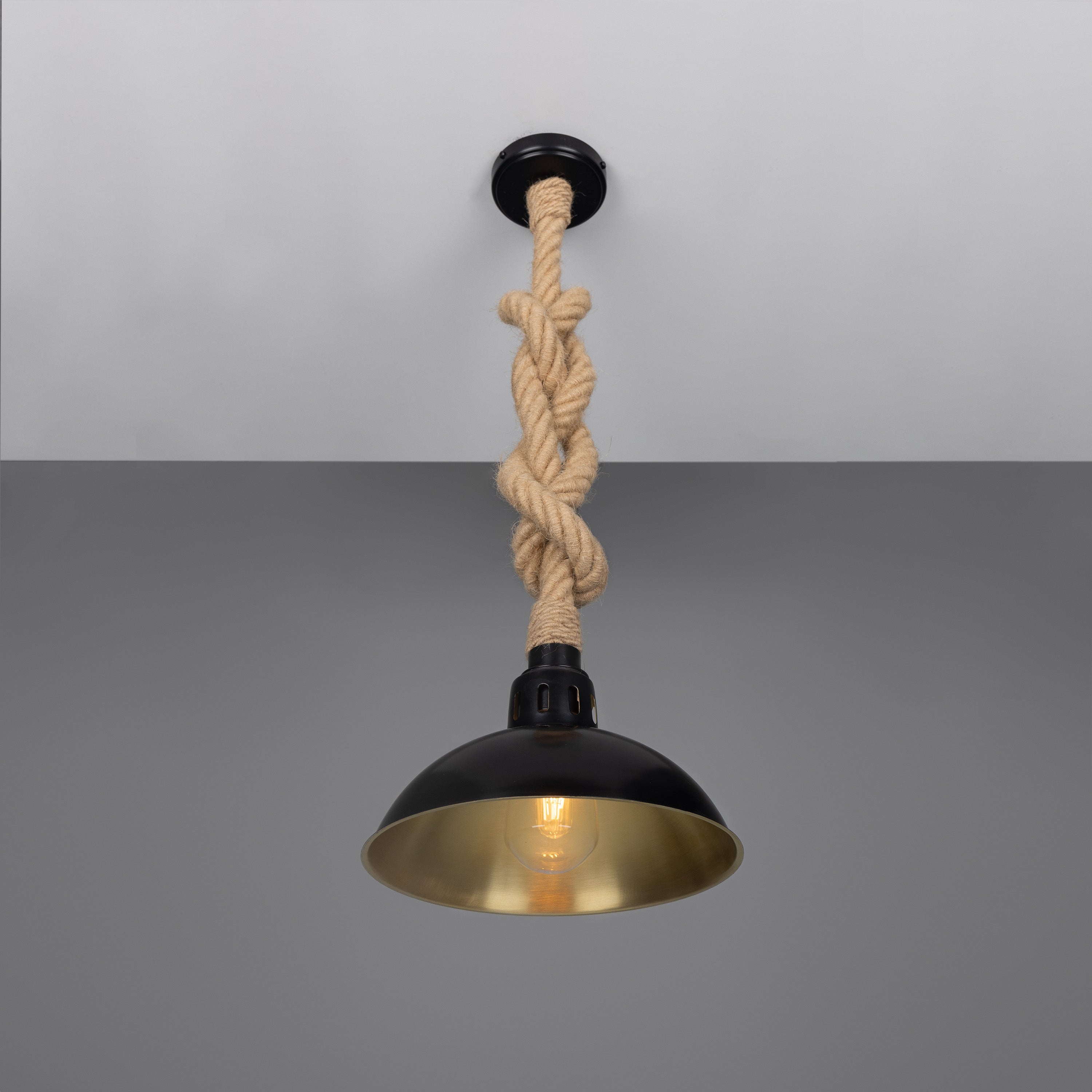 Mullan Tahiti Rope Pendant IP65 with Finish Options