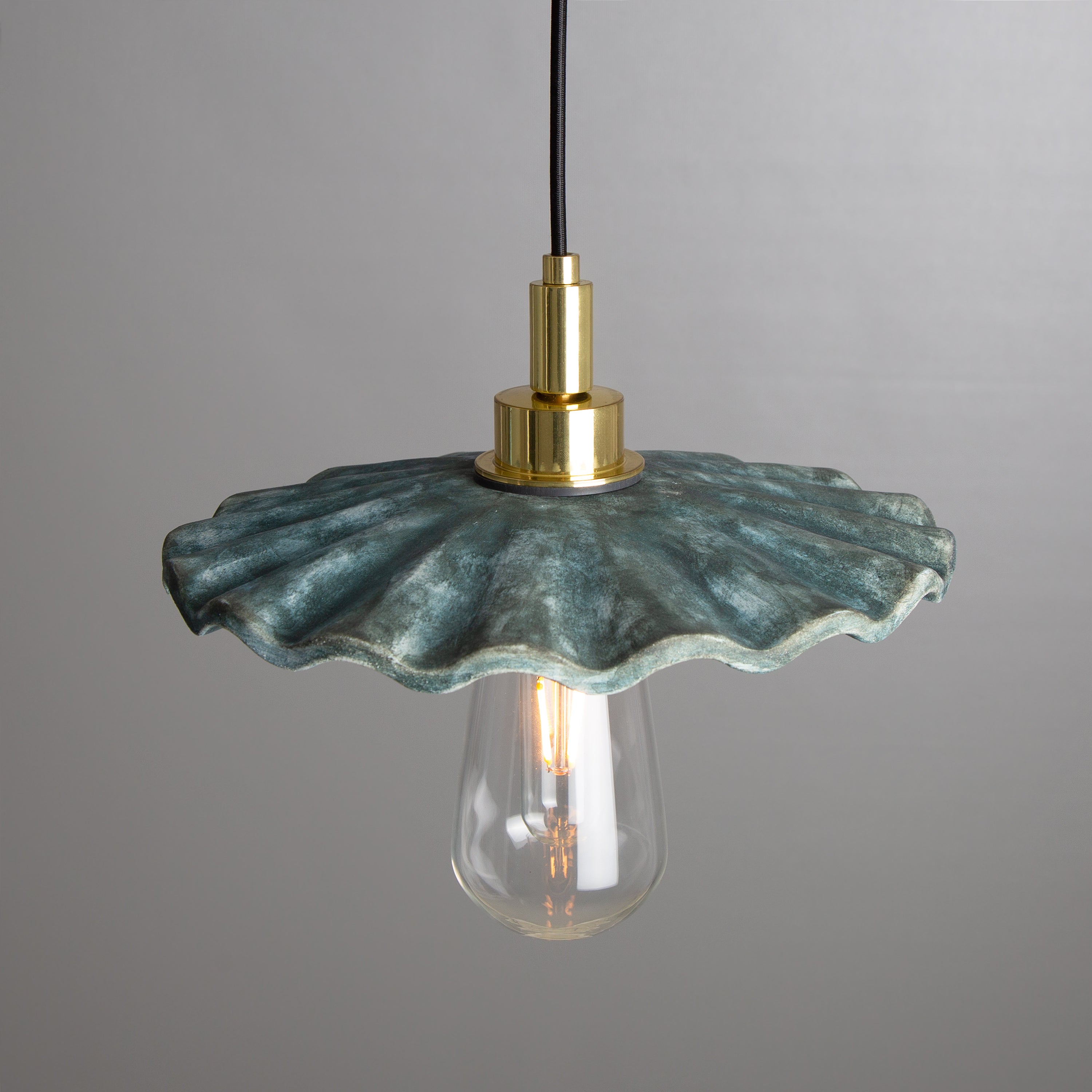 Mullan Kirhii Pendant - Blue Earth with Finish Options