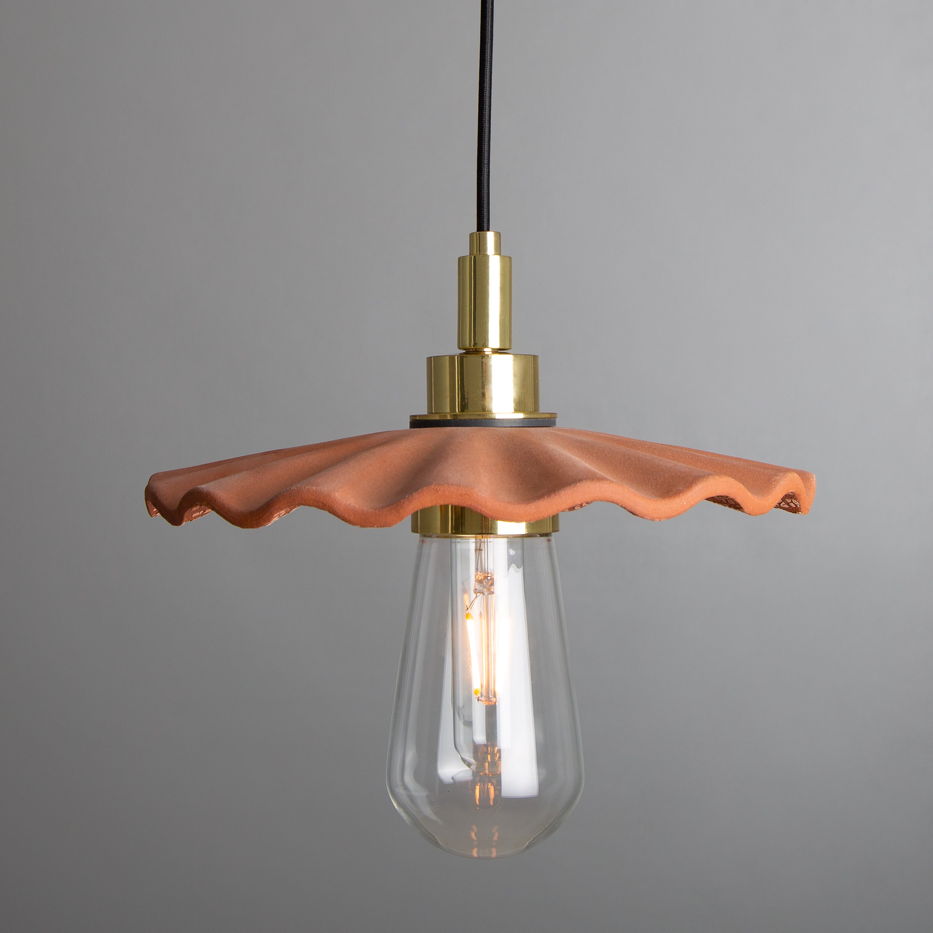 Mullan Kirhii Pendant - Red Iron with Finish Options