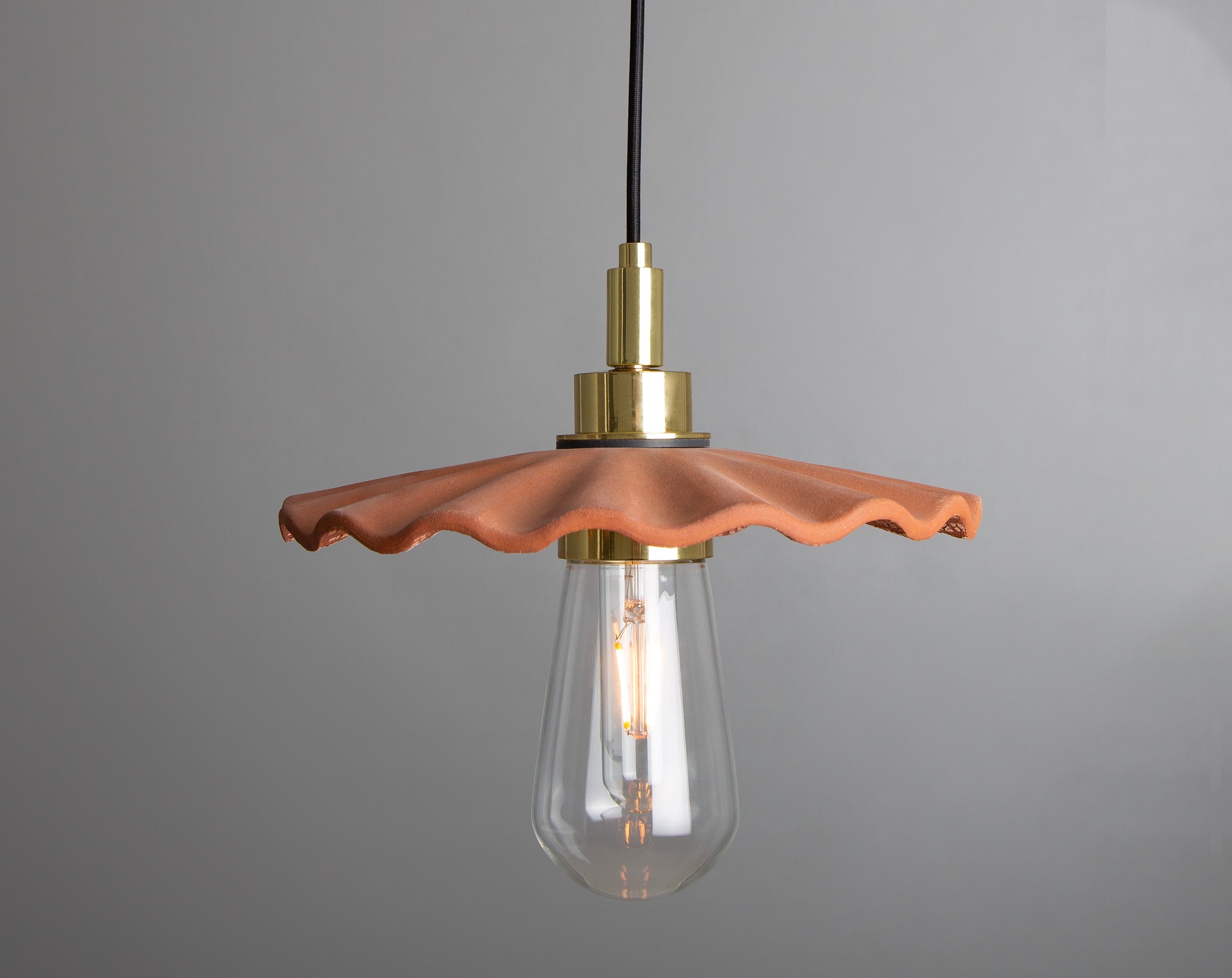 Mullan Kirhii Pendant - Red Iron with Finish Options