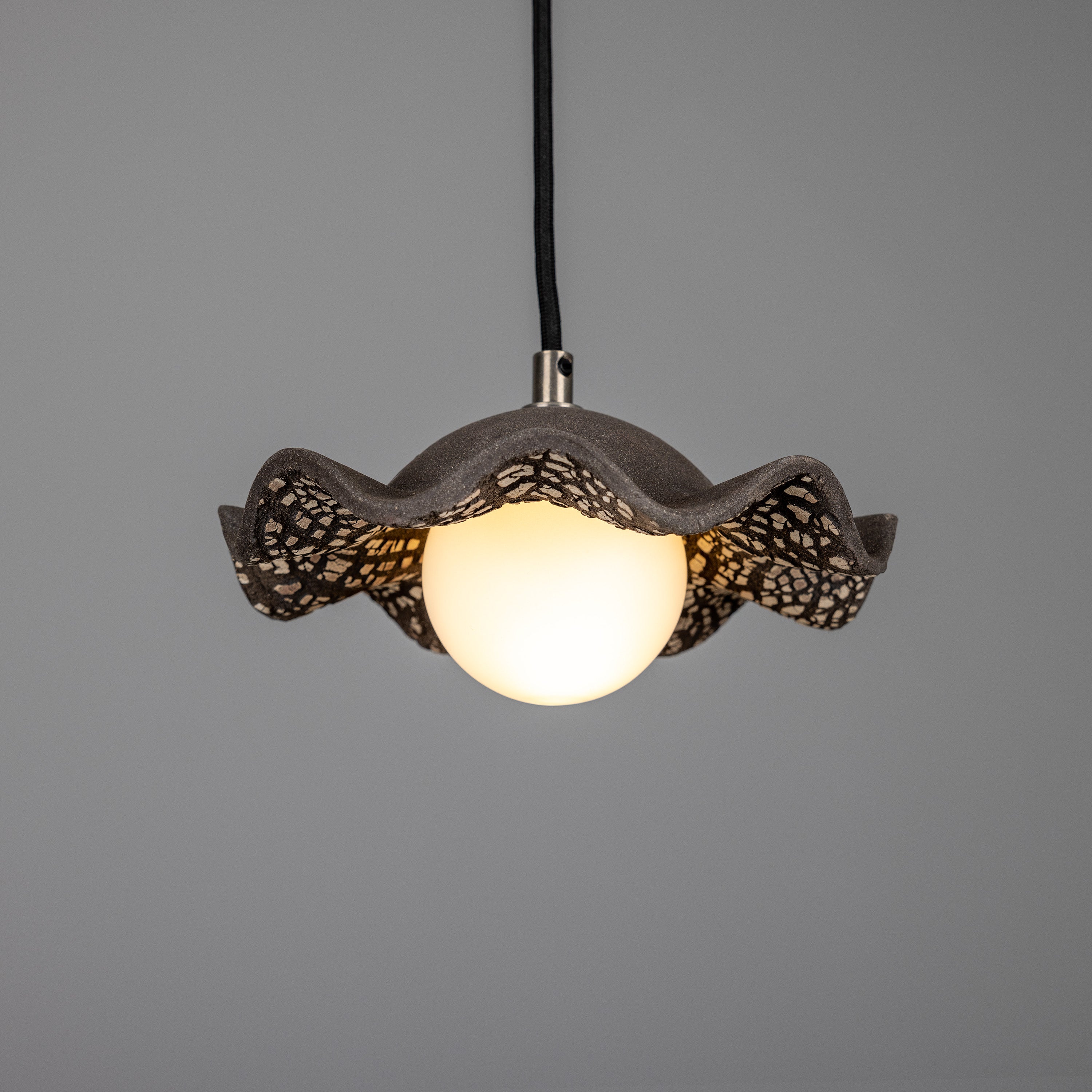 Mullan Rivale Pendant - Black Clay with Finish Options
