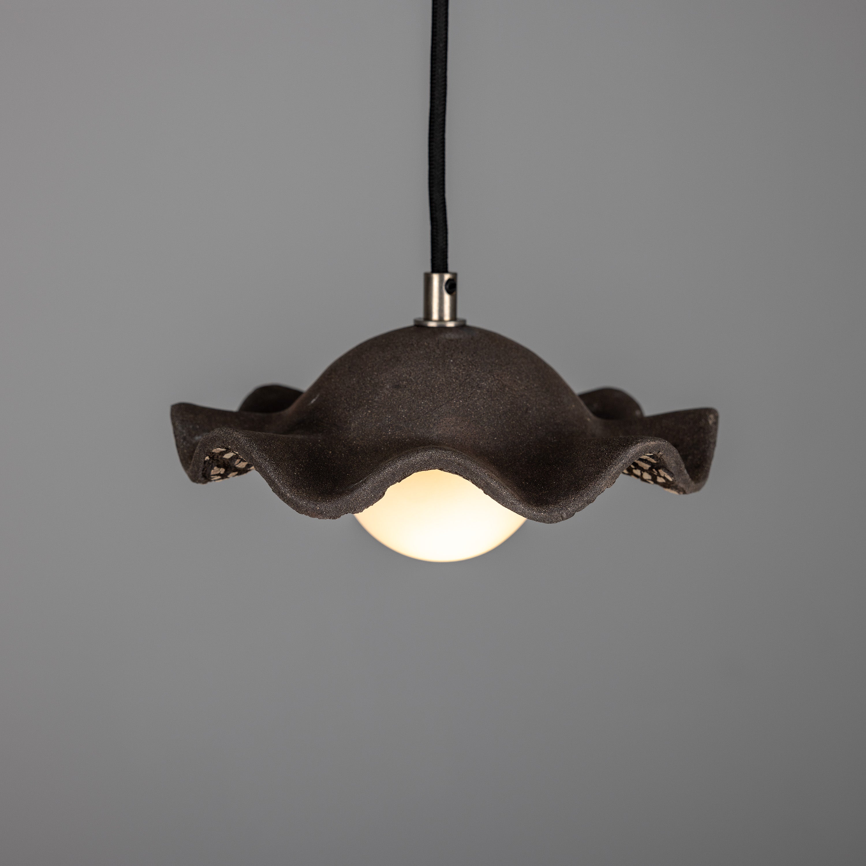Mullan Rivale Pendant - Black Clay with Finish Options