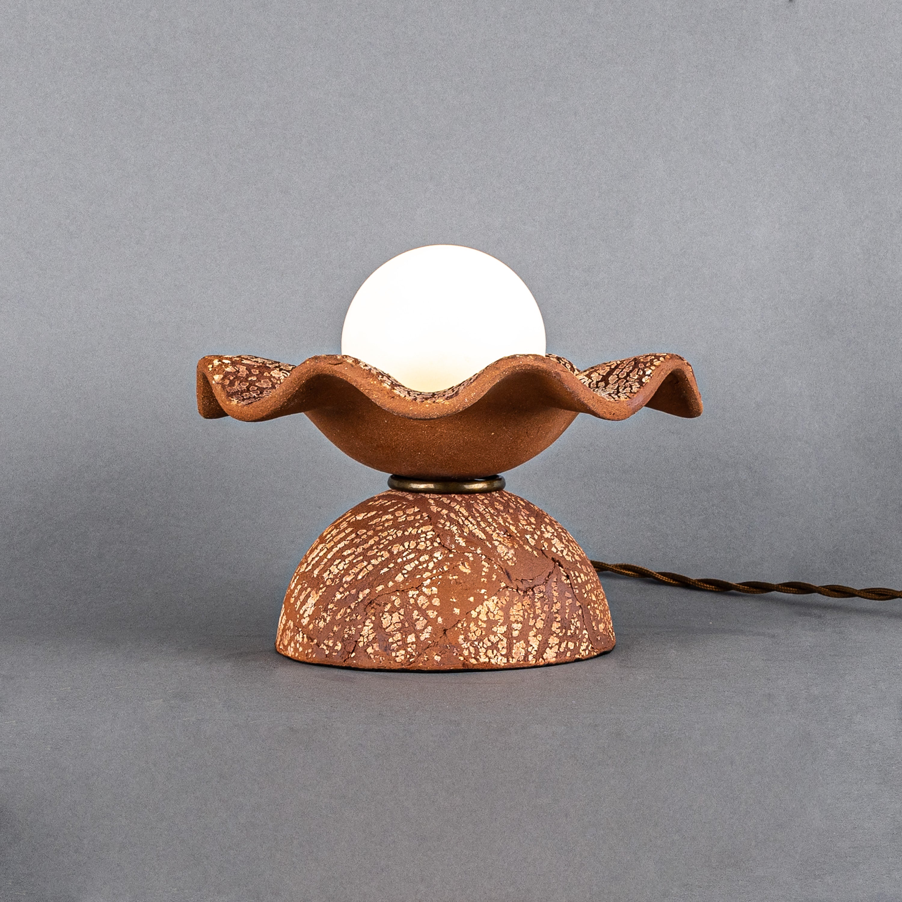 Mullan Rivale Table Lamp - Red Iron with Finish Options