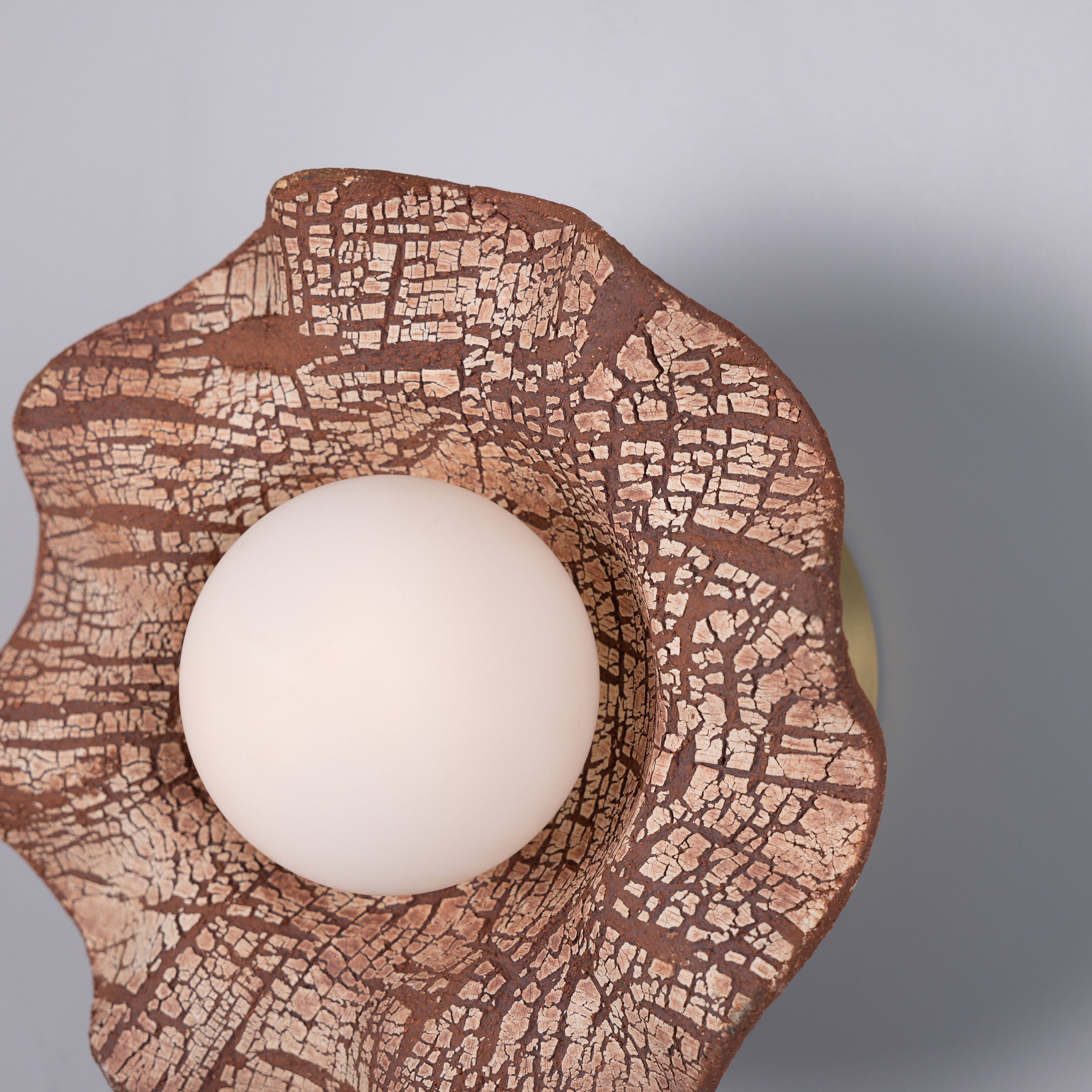 Mullan Rivale Wall Light - Red Iron with Finish Options