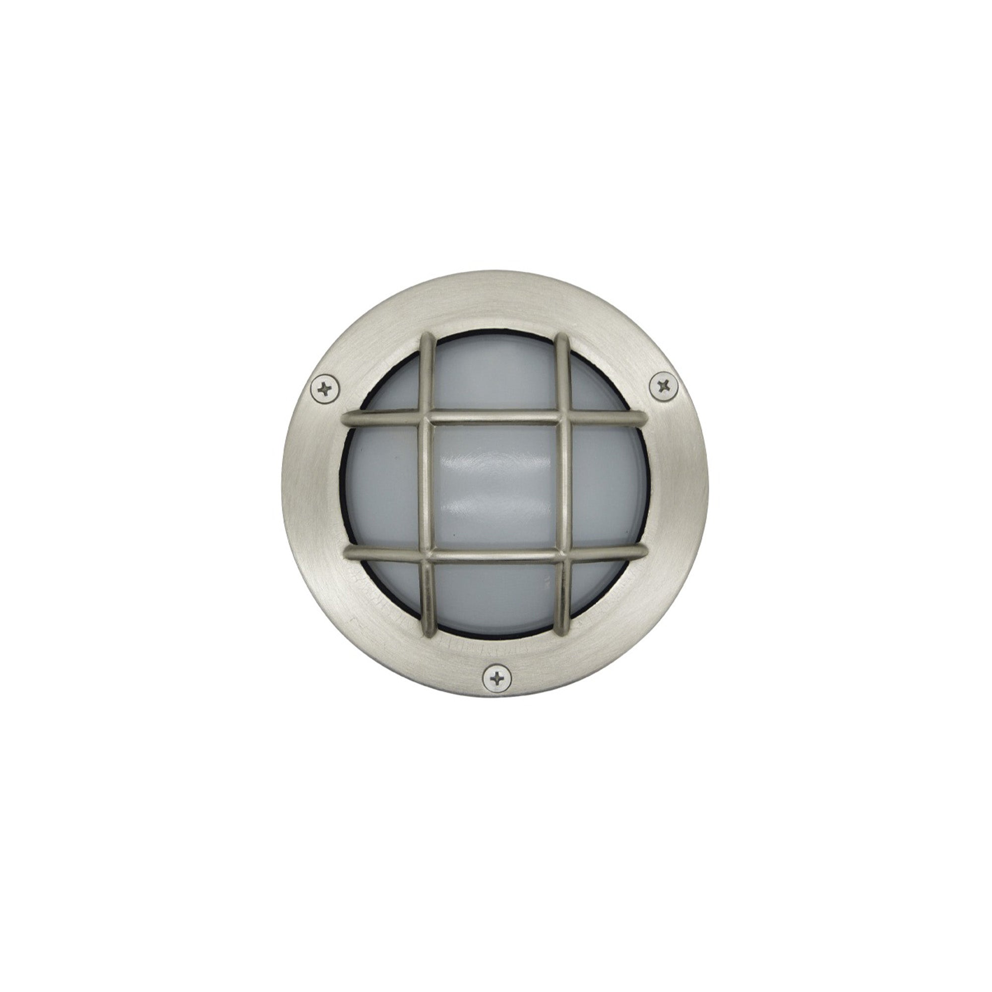 Navigator Marina Guard Circular Bulkhead - Satin Nickel