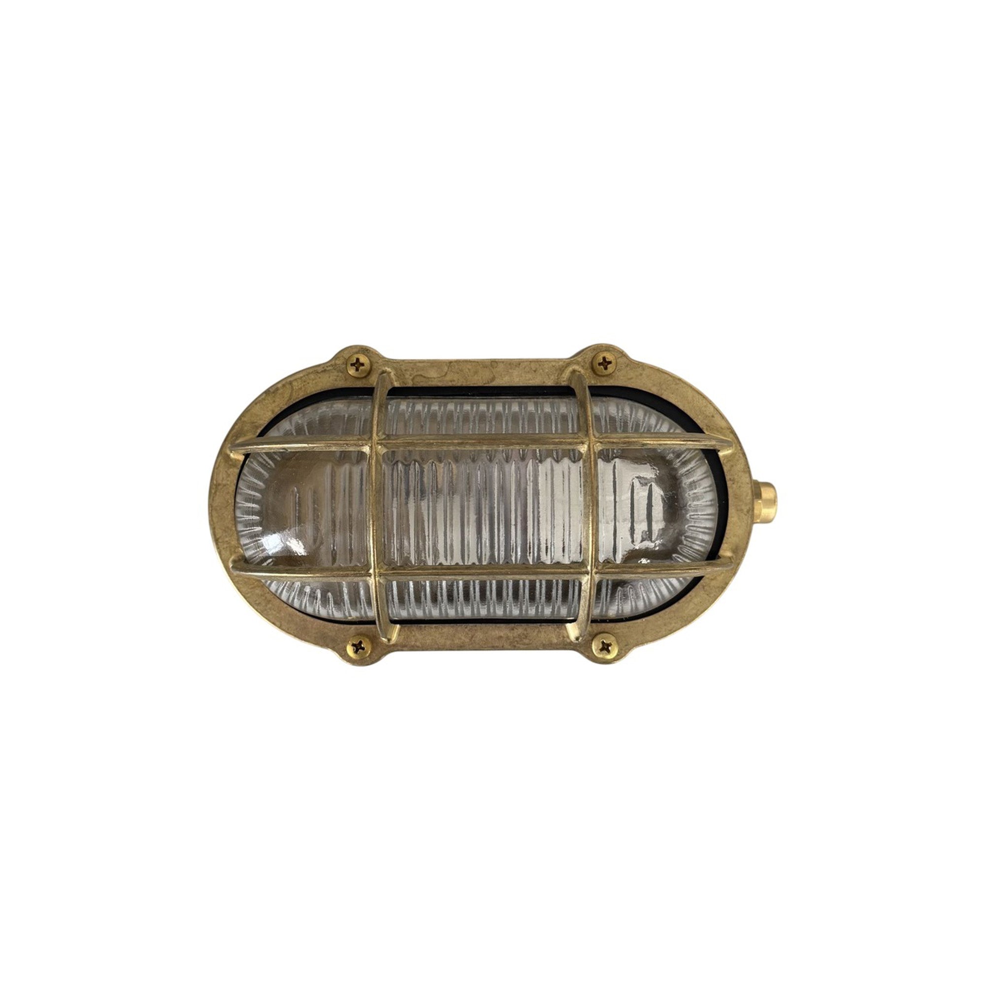 Navigator Merchant Bulkhead - Raw Brass