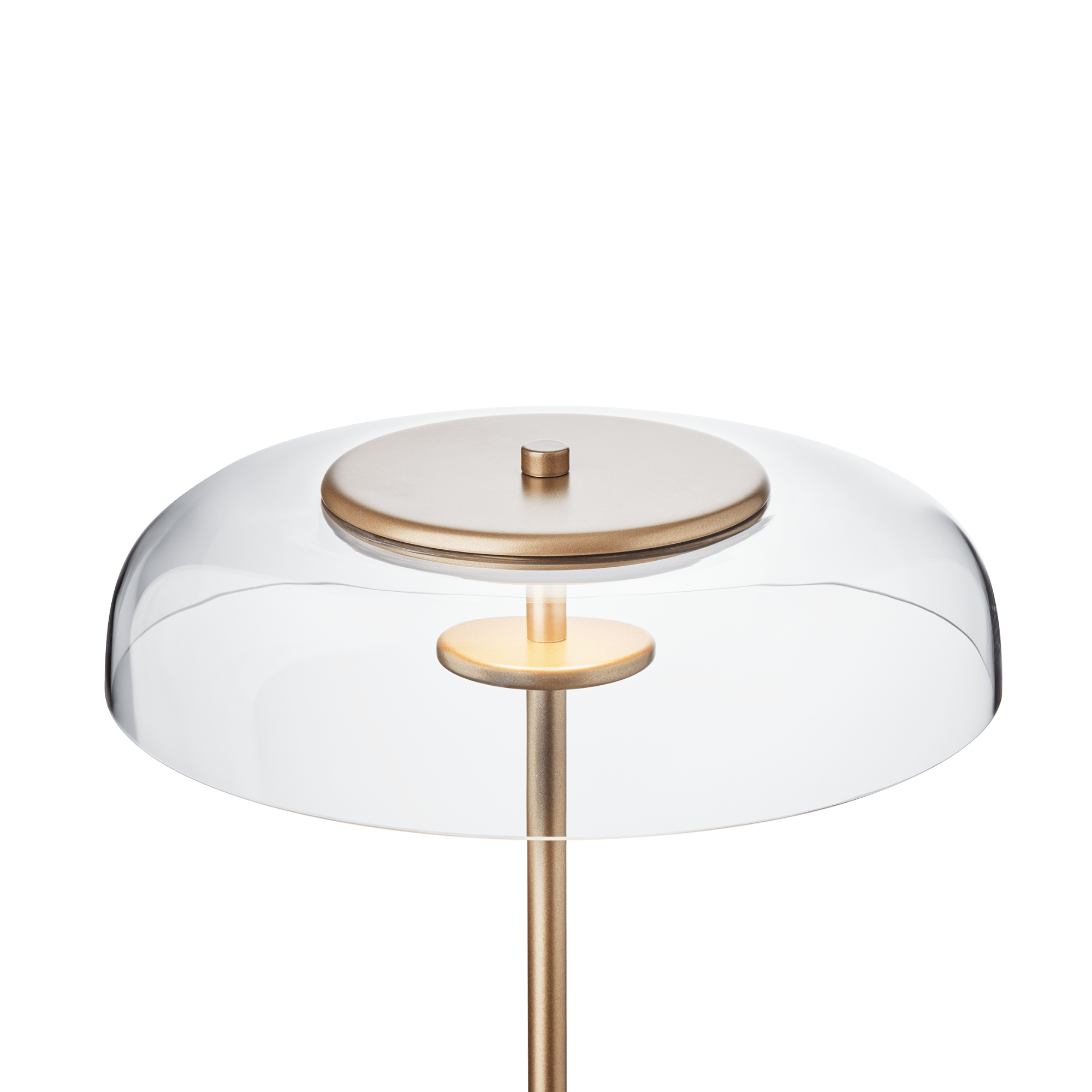 Nuura Blossi Floor Lamp - Nordic Gold & Clear Glass