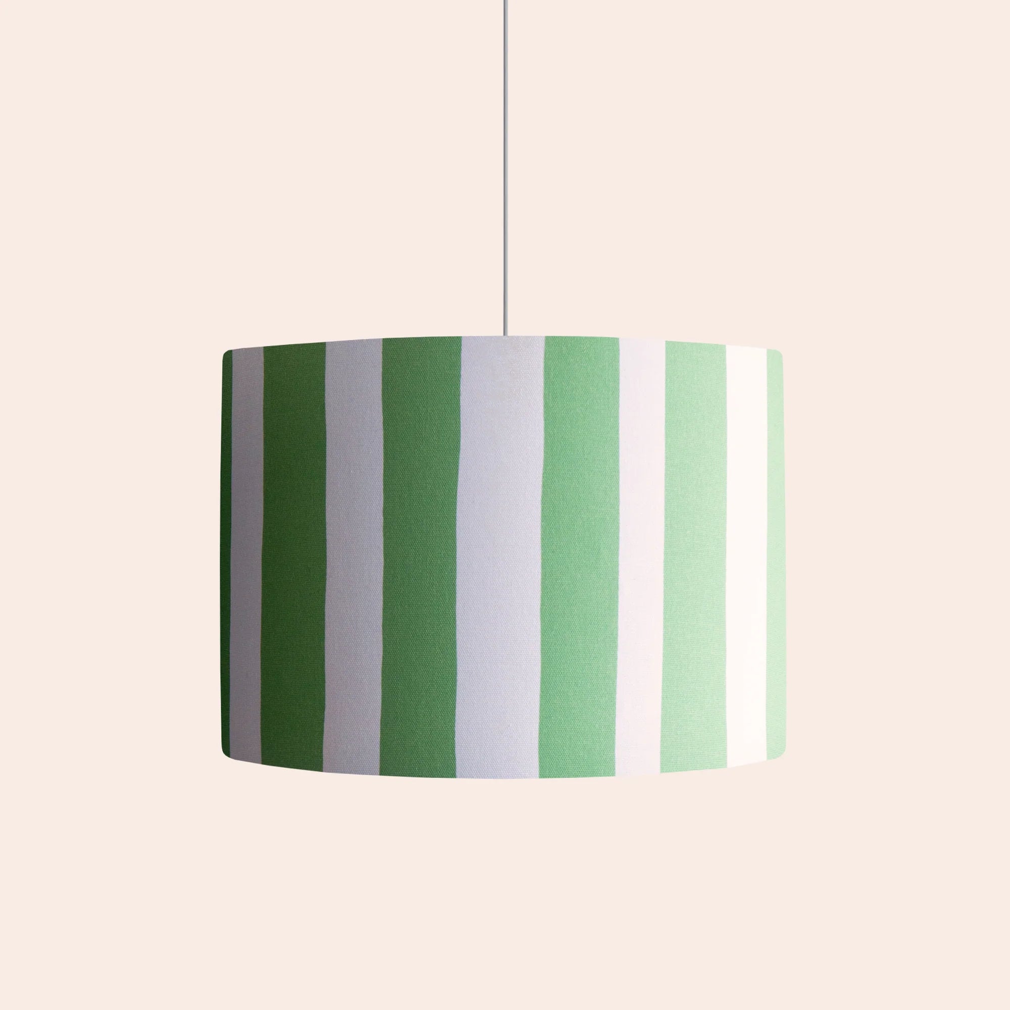 houseof. Small Stripe Print Shade - Blue & Green