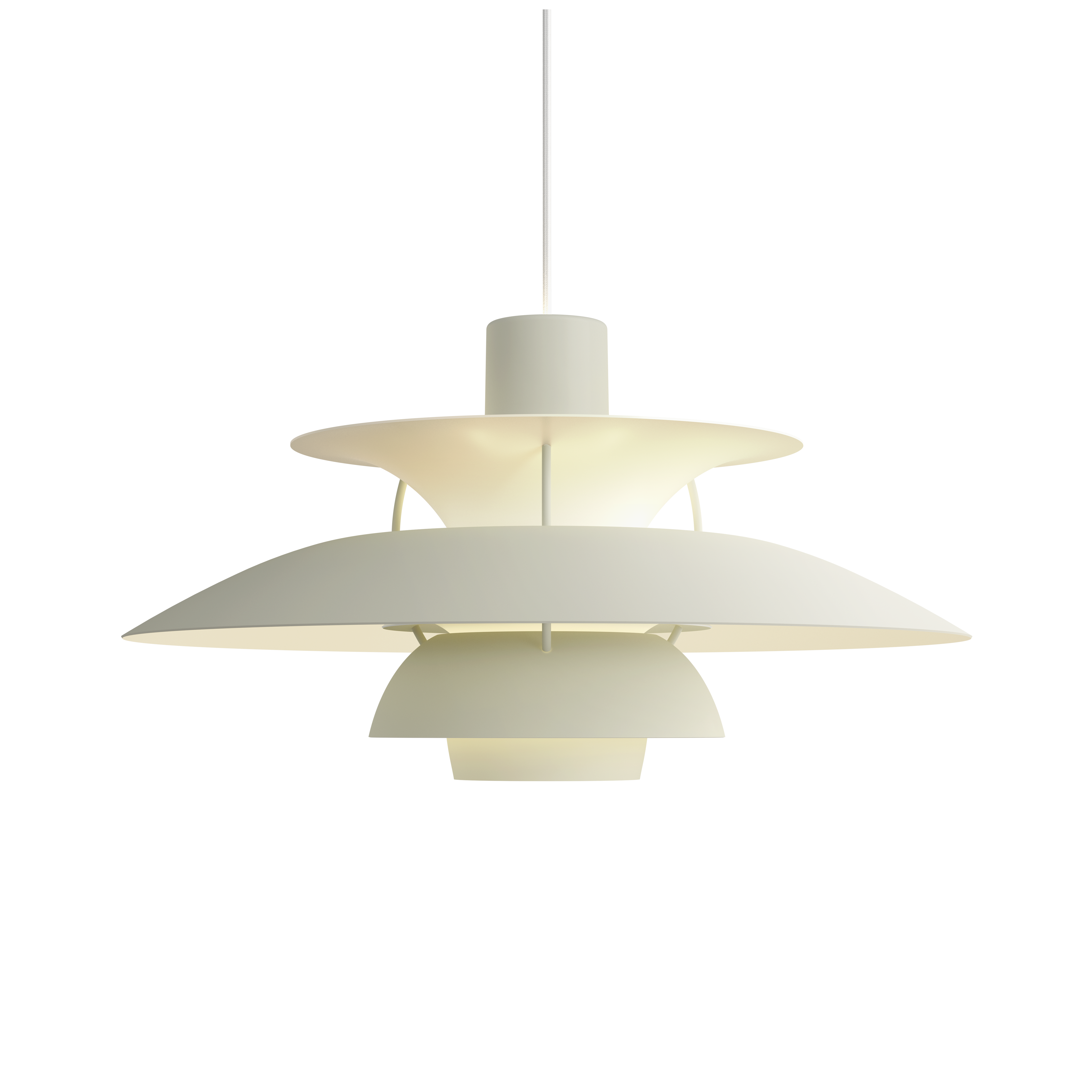 Louis Poulsen PH 5 Pendant Light - Monochrome Collection